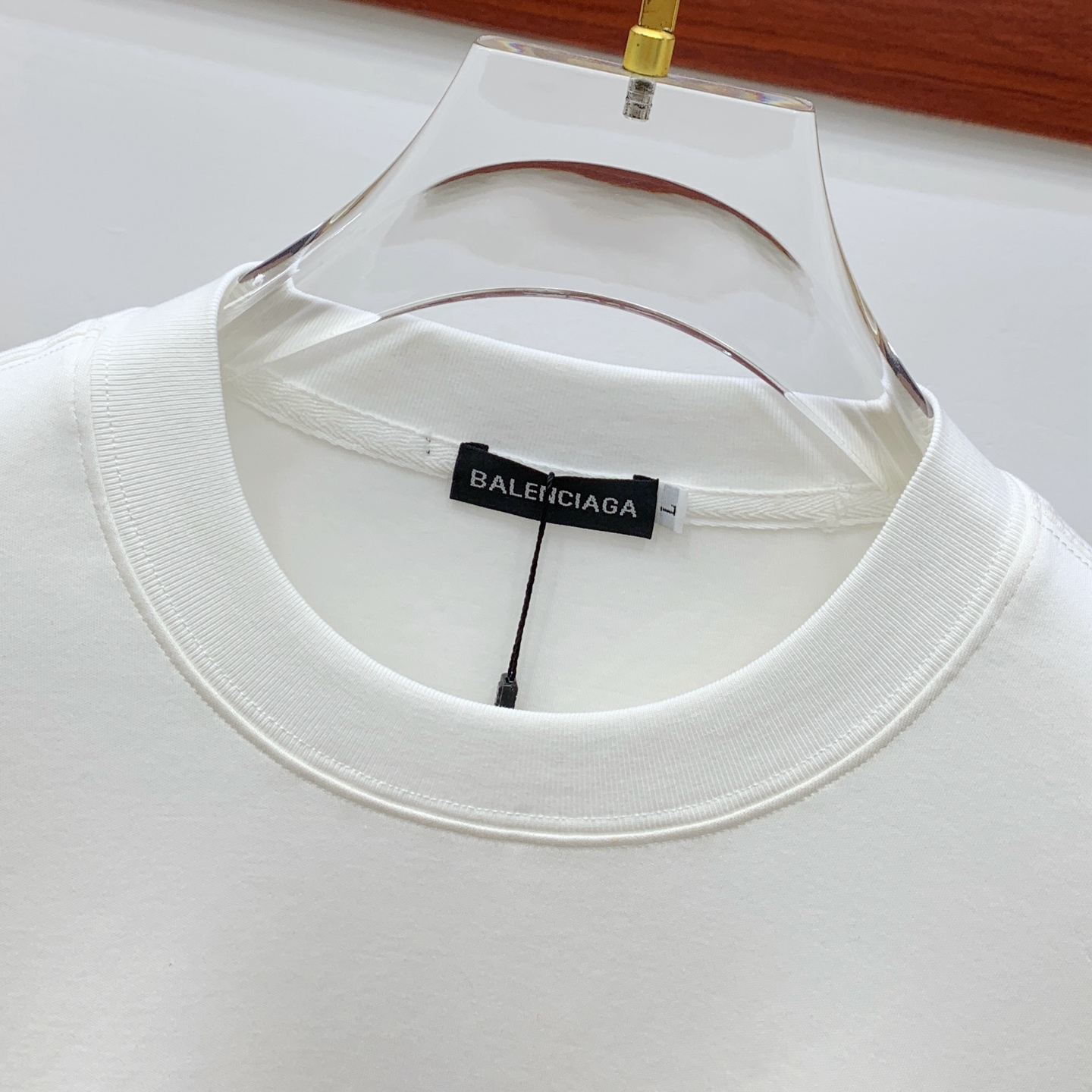 P巴黎世家25SS【新品】最新最顶级版本精美工艺圆领卫衣，最顶级的品质专柜原单套头衫，顶级制作工艺进口面