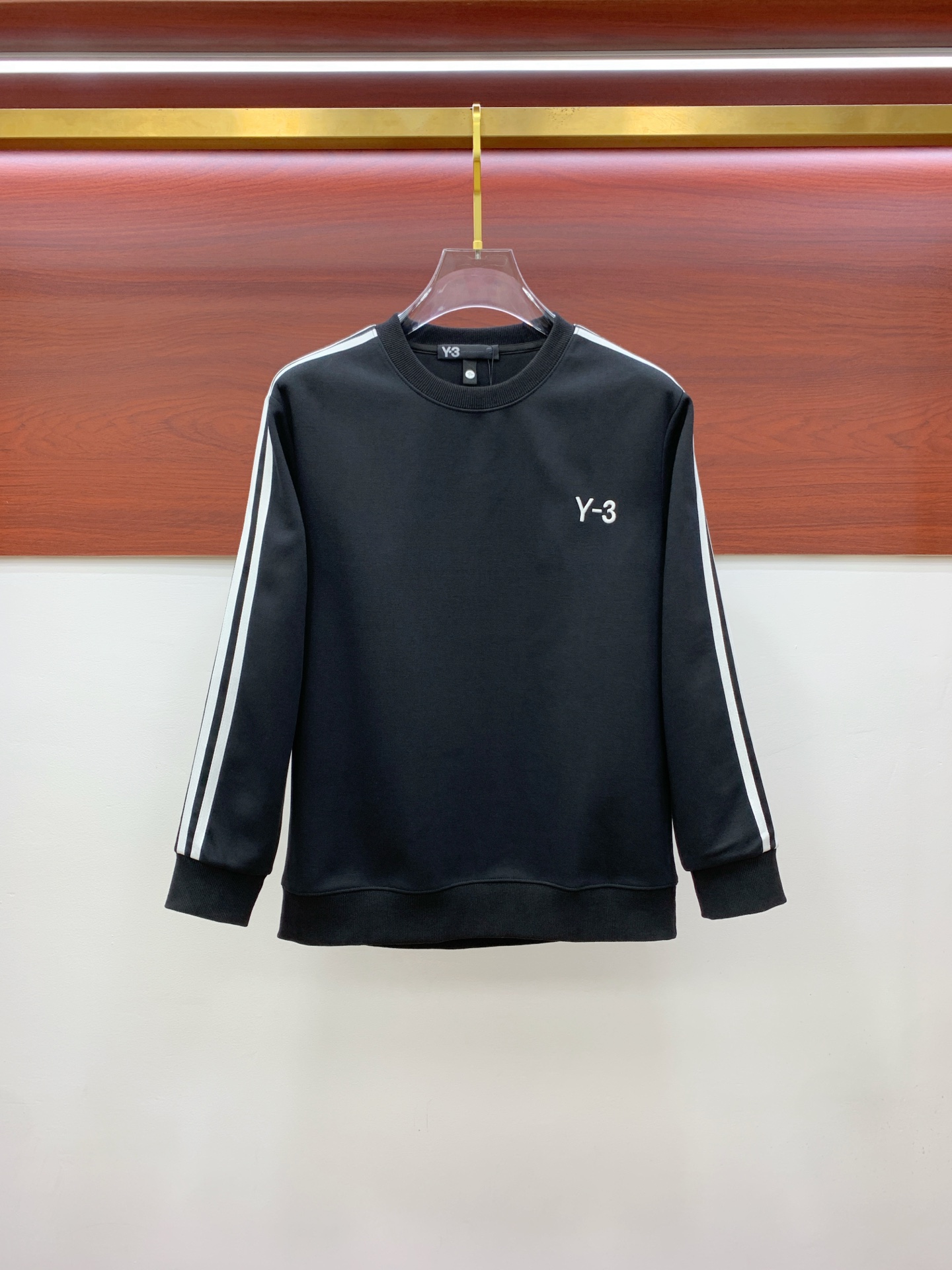 PY3 25SS【新品】最新最顶级版本精美工艺圆领卫衣，最顶级的品质专柜原单套头衫，顶级制作工艺进口面料