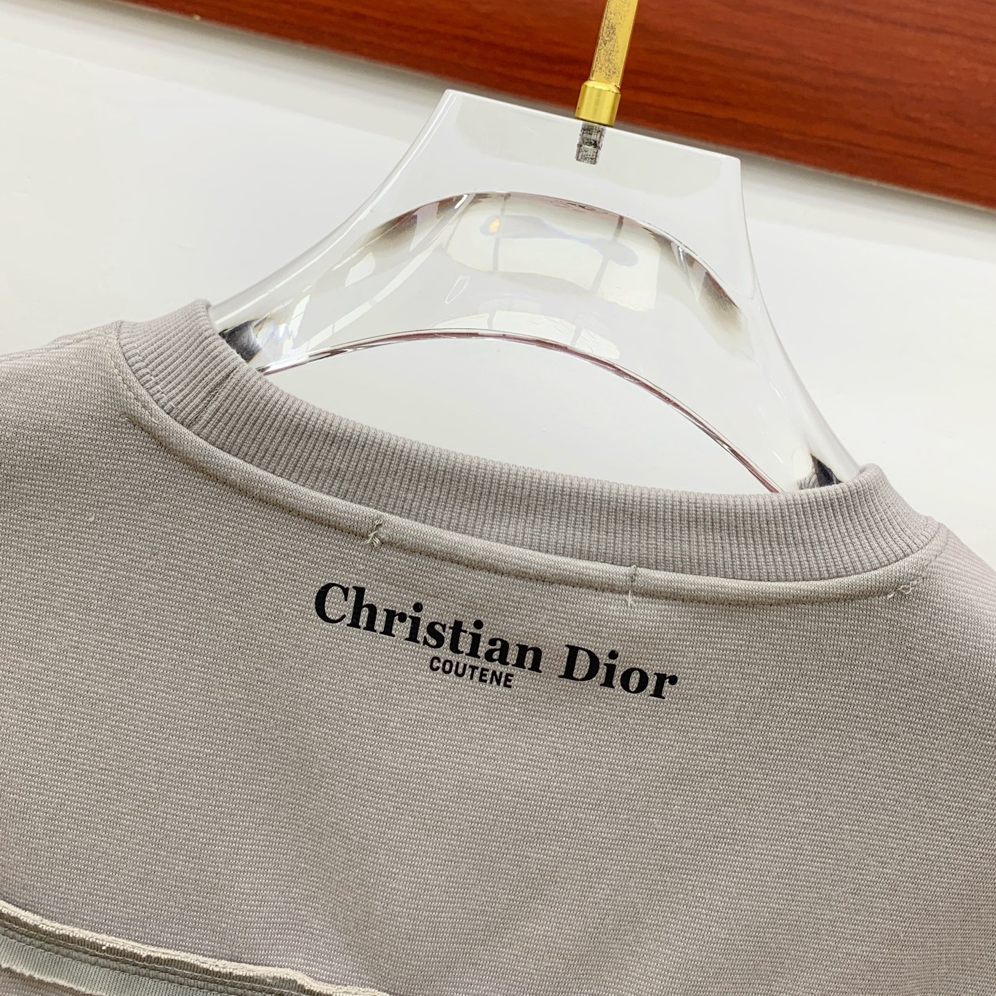 P迪奥25SS【新品】最新最顶级版本精美工艺圆领卫衣，最顶级的品质专柜原单套头衫，顶级制作工艺进口面料，