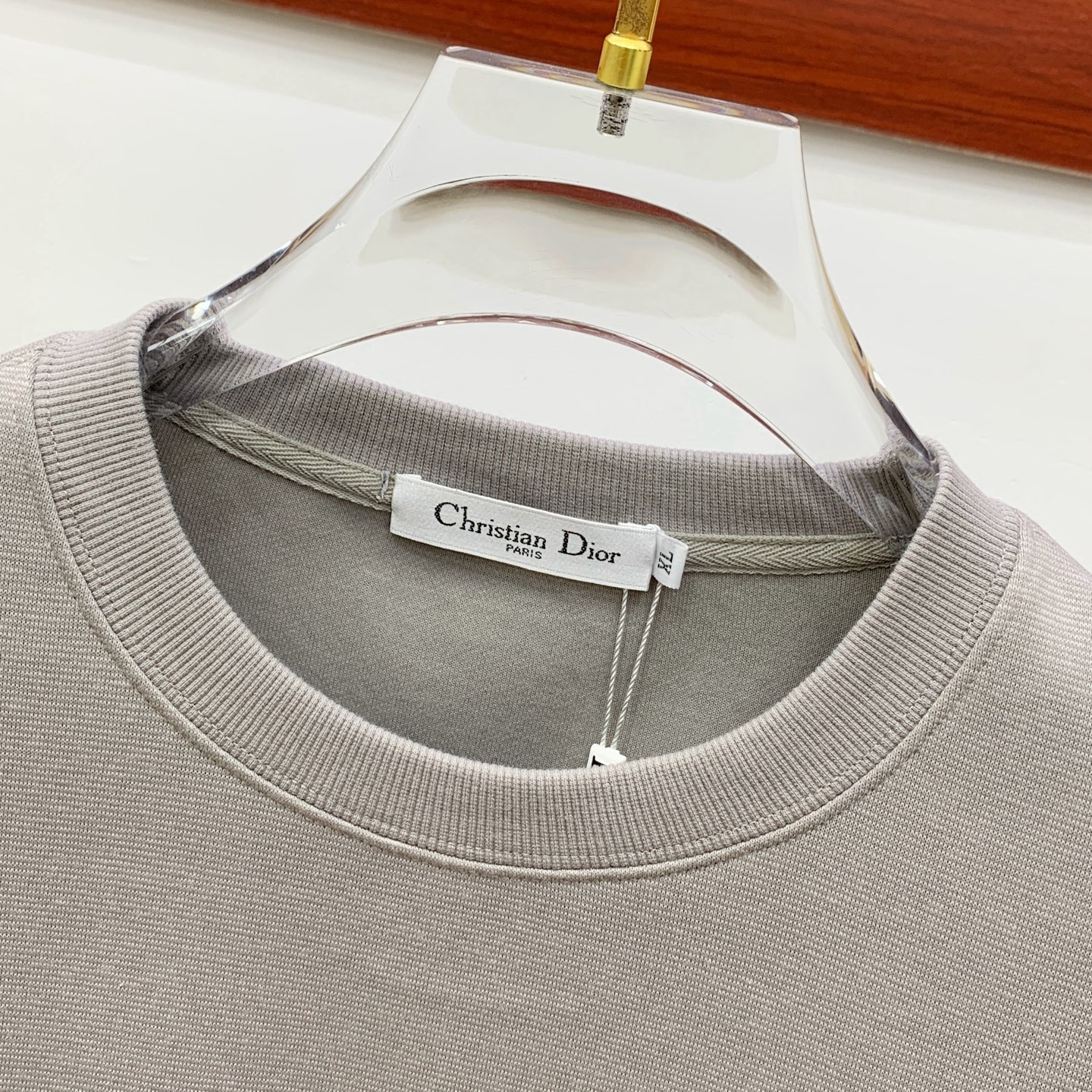 P迪奥25SS【新品】最新最顶级版本精美工艺圆领卫衣，最顶级的品质专柜原单套头衫，顶级制作工艺进口面料，
