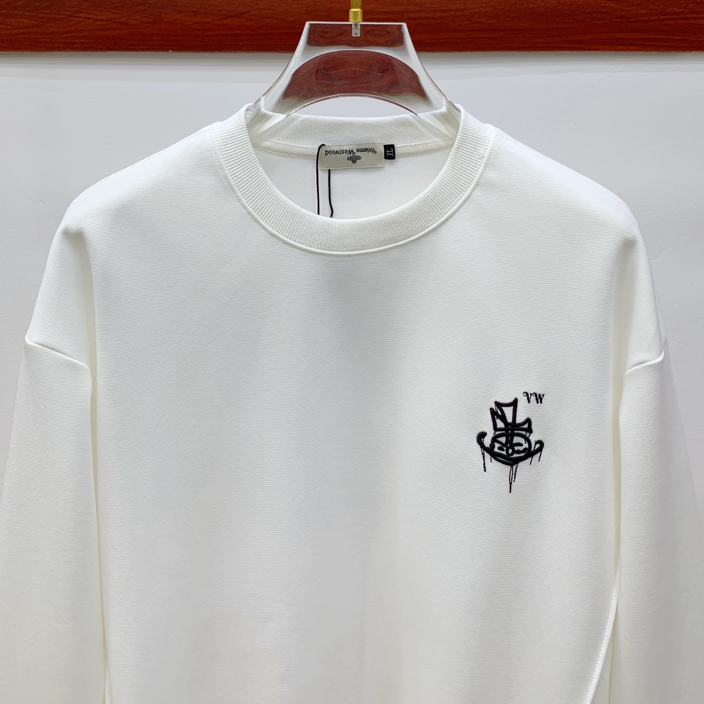 P西太后25SS【新品】最新最顶级版本精美工艺圆领卫衣，最顶级的品质专柜原单套头衫，顶级制作工艺进口面料