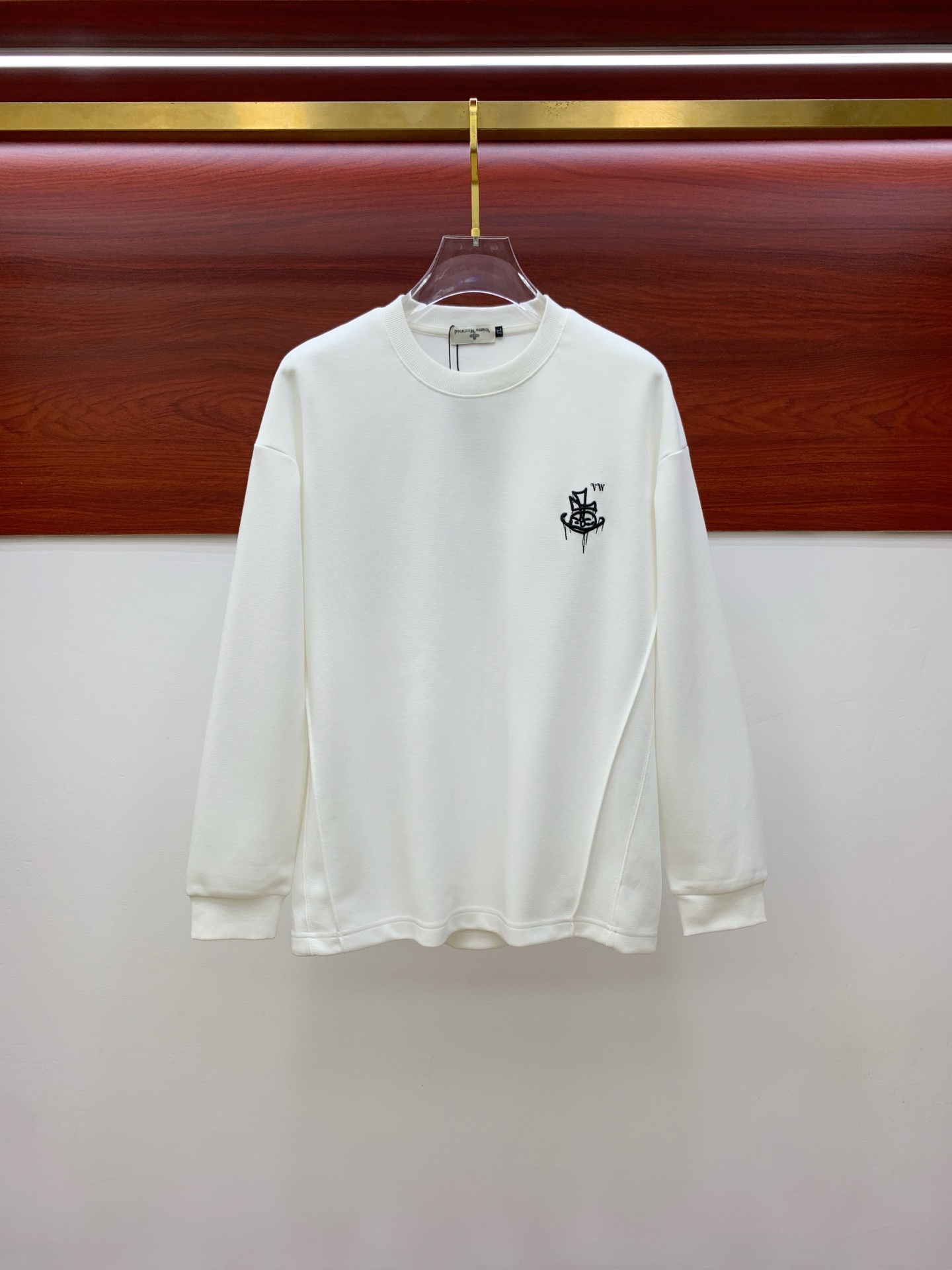 P西太后25SS【新品】最新最顶级版本精美工艺圆领卫衣，最顶级的品质专柜原单套头衫，顶级制作工艺进口面料