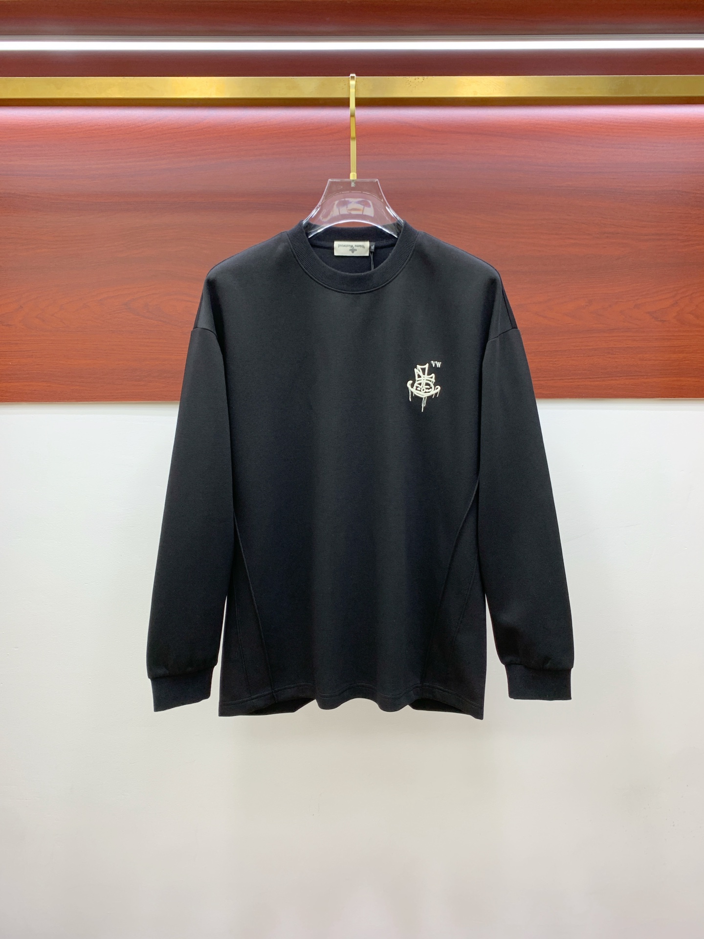 P西太后25SS【新品】最新最顶级版本精美工艺圆领卫衣，最顶级的品质专柜原单套头衫，顶级制作工艺进口面料