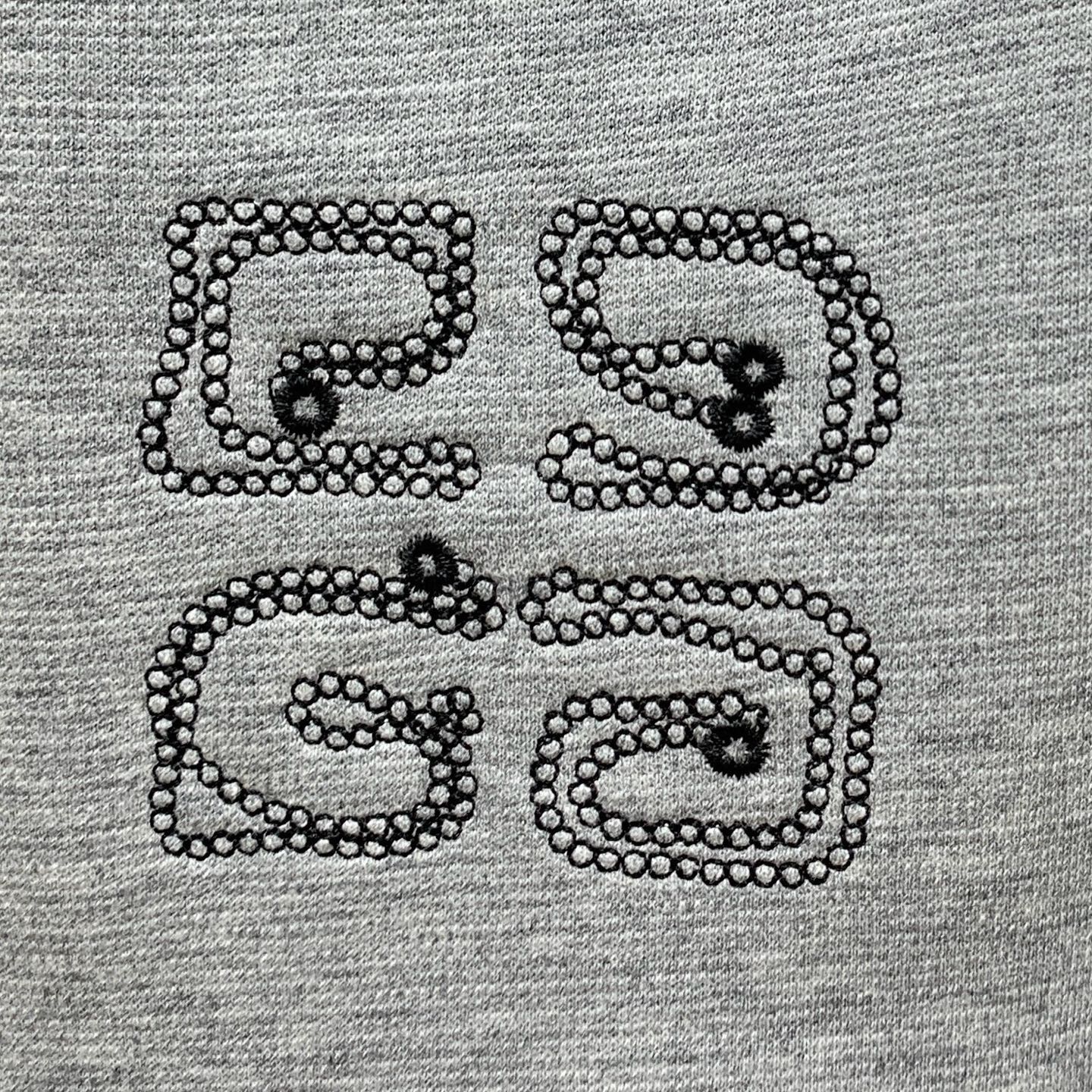 P纪梵希25SS【新品】最新最顶级版本精美工艺圆领卫衣，最顶级的品质专柜原单套头衫，顶级制作工艺进口面料