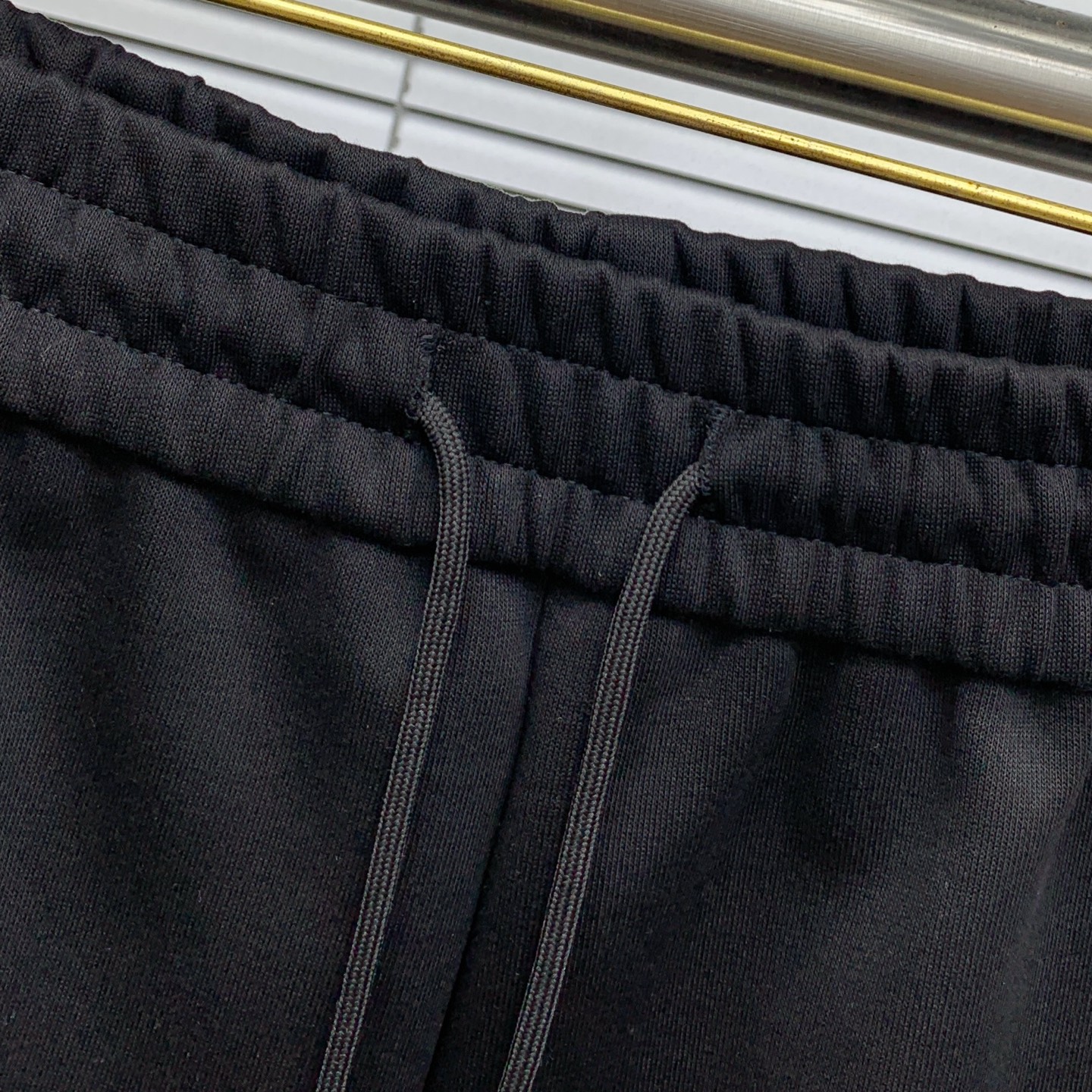 Burberry Black Cotton Blend Zip-Up Jacket & Jogger Set with Check Details 10 i1756824365889 794 0 8