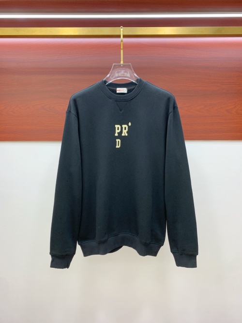 Prada 25SS Crewneck Sweatshirt Top Quality Embroidery Design Unisex M-3XL 1 Prada 25SS Crewneck Sweatshirt Top Quality Embroidery Design Unisex M-3XL