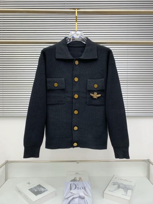 Louis Vuitton Wool Knit Cardigan Sweater, Luxurious Comfort and Style 1 Louis Vuitton Wool Knit Cardigan Sweater, Luxurious Comfort and Style
