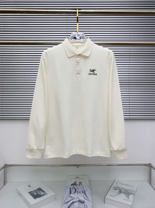 Arcteryx Men's Long Sleeve Polo Shirt Classic Logo Casual Style 5 Arcteryx Men's Long Sleeve Polo Shirt Classic Logo Casual Style