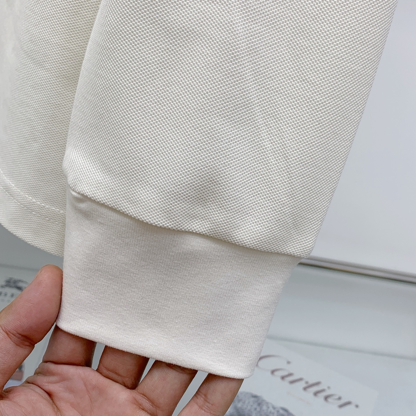 Thom Browne Men's Classic Fit Long Sleeve Polo Shirt with Dog Embroidery 9 i1759997014308 5250 0 7