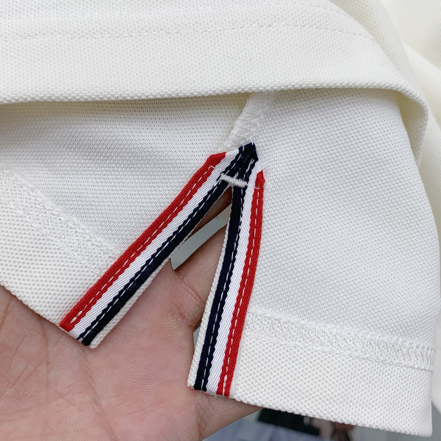 Thom Browne Men's Classic Fit Long Sleeve Polo Shirt with Dog Embroidery 8 i1759997016260 9573 0 6