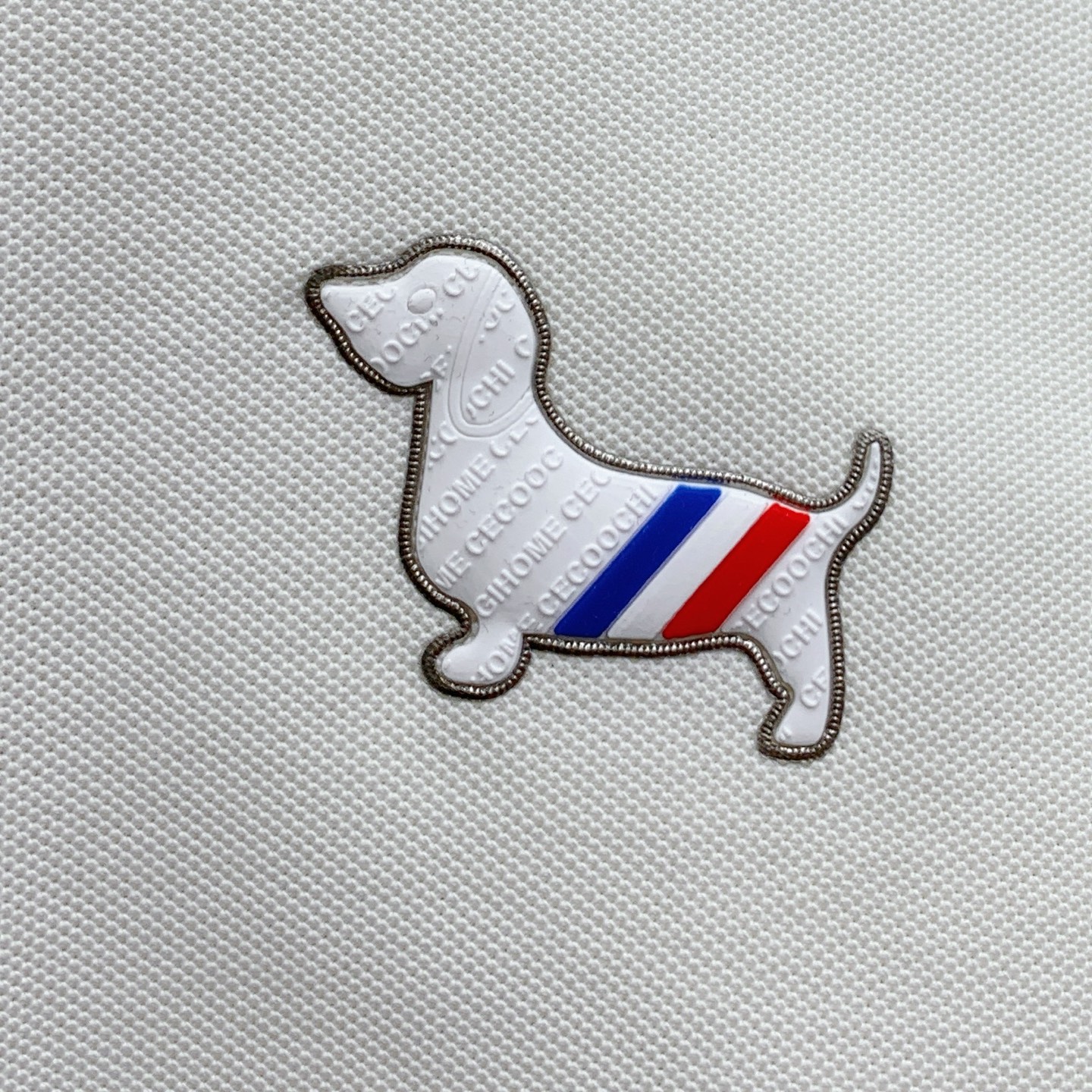 Thom Browne Men's Classic Fit Long Sleeve Polo Shirt with Dog Embroidery 7 i1759997016319 3238 0 5