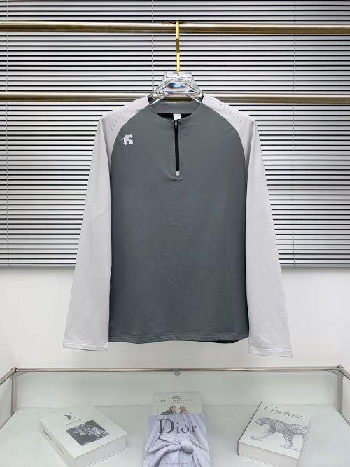 Men's Descente Long Sleeve Pullover - Stylish, Comfortable, and Lightweight 1 Men's Descente Long Sleeve Pullover - Stylish, Comfortable, and Lightweight