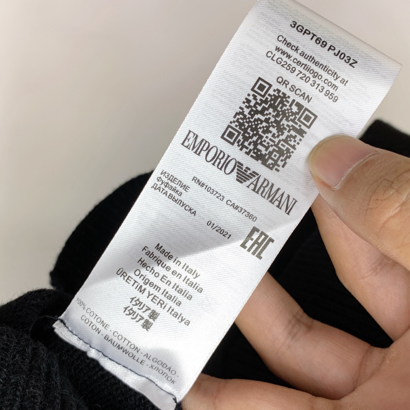 P阿玛尼25ss秋冬【新品】毛衣专供狠货，进口原版科技羊毛精纺！精细针织一体，色彩混织纯手工技艺呈现 档