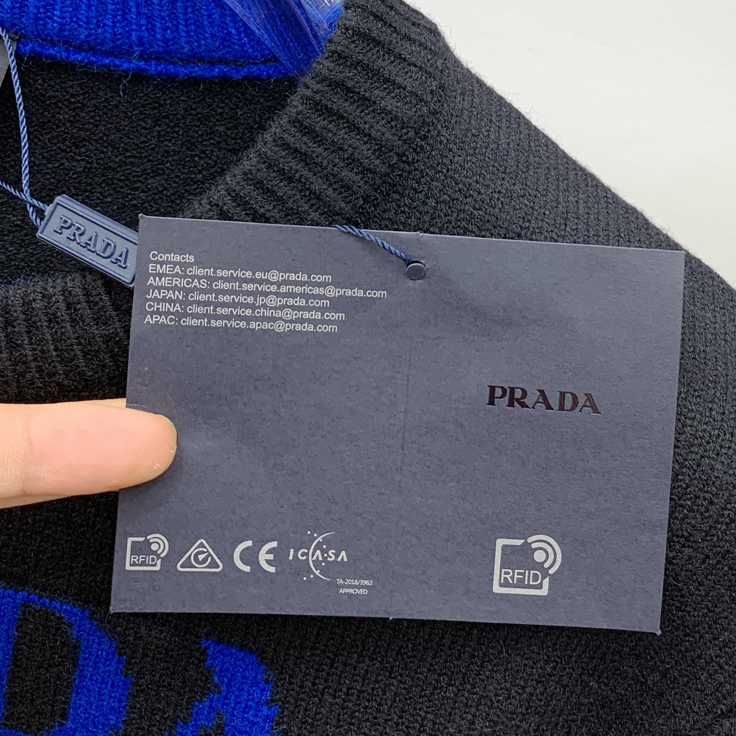 P普拉达25ss秋冬【新品】毛衣专供狠货，进口原版科技羊毛精纺！精细针织一体，色彩混织纯手工技艺呈现 档