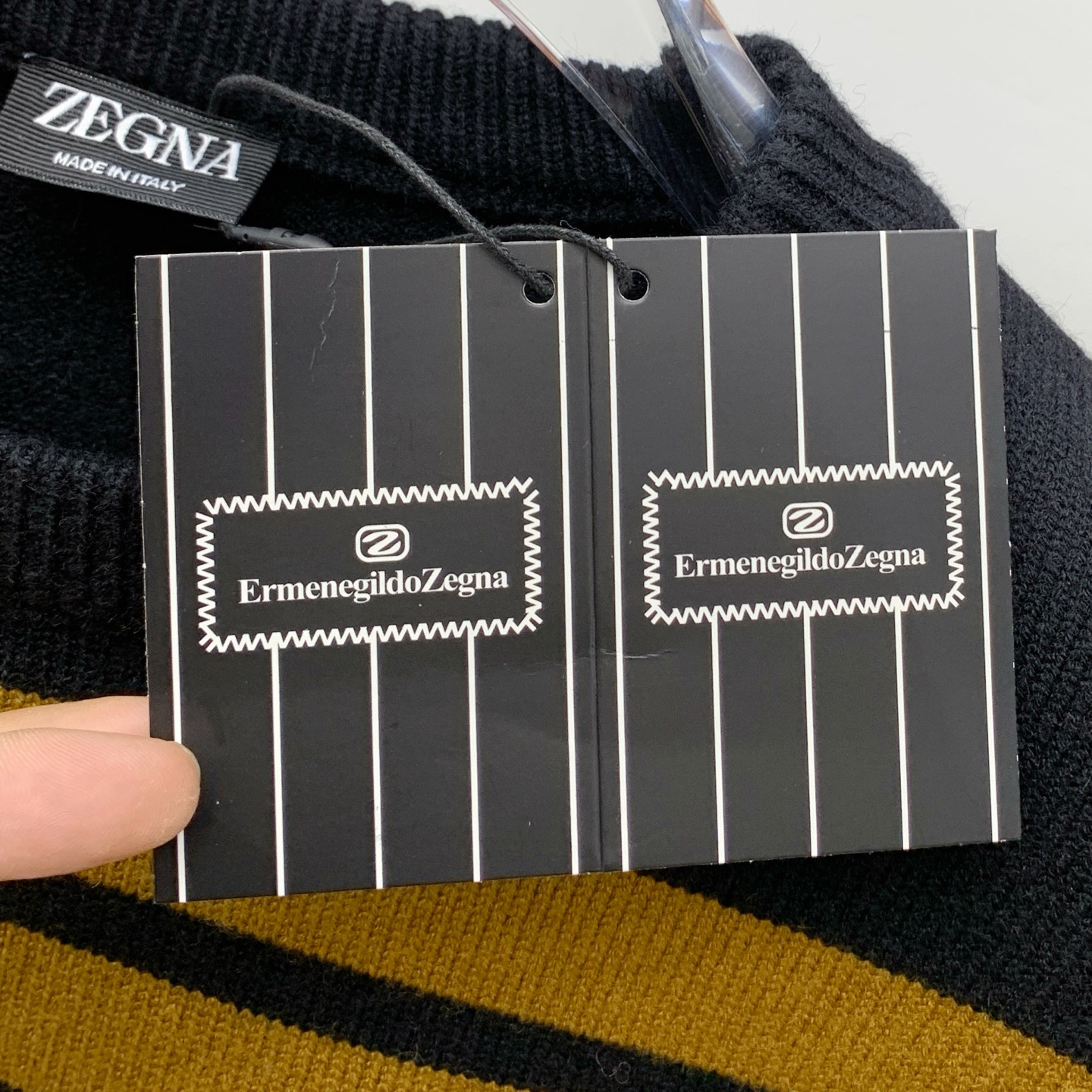 P杰尼亚25ss秋冬【新品】毛衣专供狠货，进口原版科技羊毛精纺！精细针织一体，色彩混织纯手工技艺呈现 档