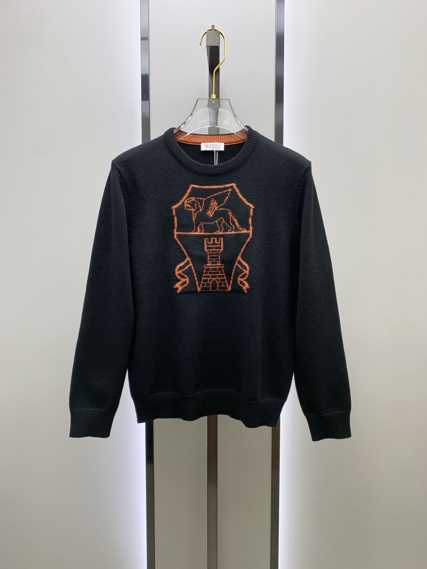 NO:572016,BC Bruti 25ss Autumn and Winter [New Product] Sweater is exclusively for sale, imported original technical wool worsted!  The fine knitting is integrated, and the color mixed weaving is purely handmade. The grade is extremely high, highlighting the taste and luxury of clothing. The craftsmanship is exquisite!  Customized original craftsmanship threaded upper body, extremely handsome, purchasing agent level counter, same style for men and women, size S-XL,,sweaters,alexander wang19860909BC布鲁提25ss秋冬【新品】毛衣专供狠货,进口原版科技羊毛精纺！精细针织一体,色彩混织纯手工技艺呈现 档次极高,凸显衣着品味与奢华 工艺精湛！定制原版工艺螺纹上身帅到爆,代购级别专柜男女同款 码数S-XL,,sweaters,alexander wang,Men's clothing