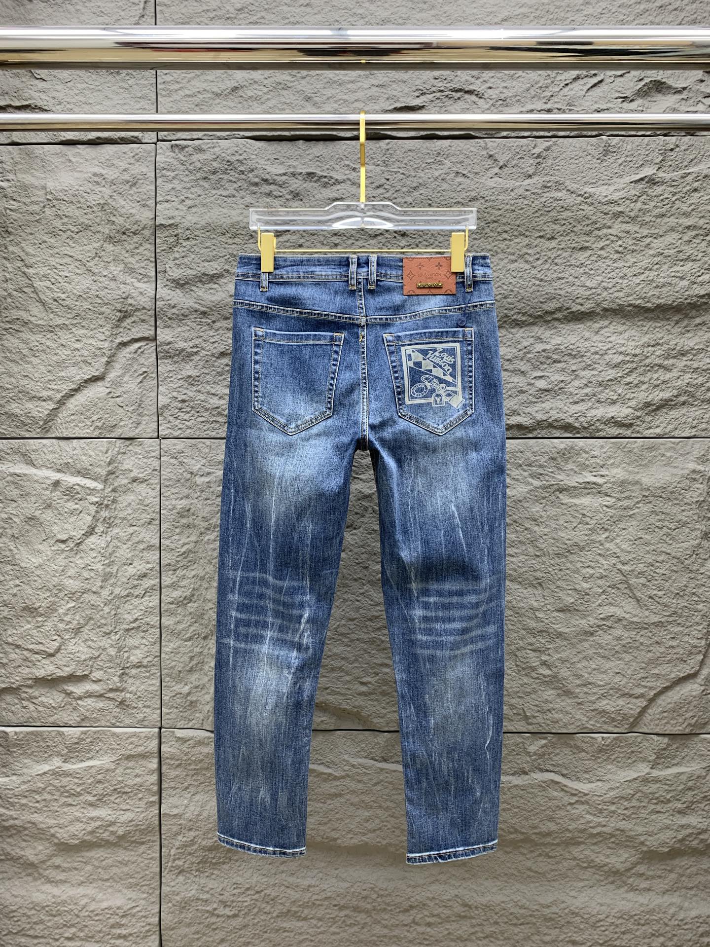 Louis Vuitton 25SS Men's Slim Fit Jeans - Premium Denim, Comfortable Stretch 10 i1760367292833 8105 0 8