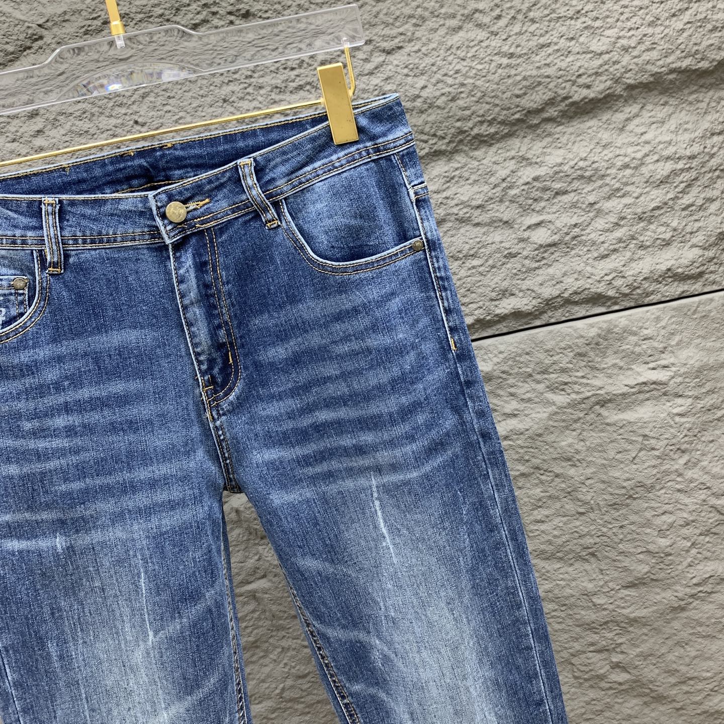 Louis Vuitton 25SS Men's Slim Fit Jeans - Premium Denim, Comfortable Stretch 5 i1760367297890 461 0 2