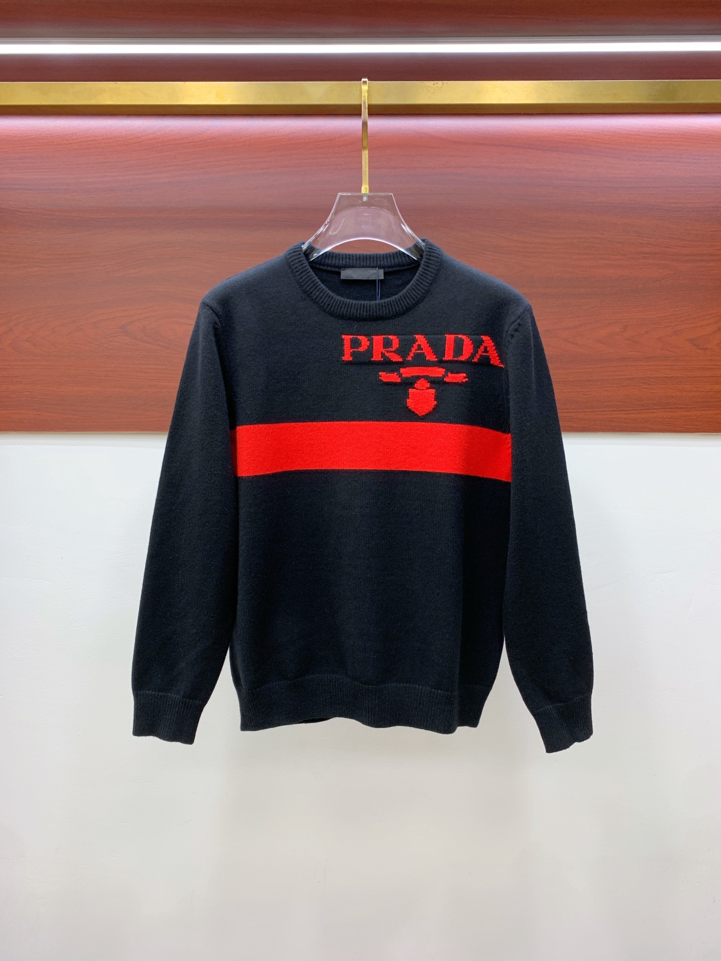 P普拉达25ss秋冬【新品】毛衣专供狠货，进口原版科技羊毛精纺！精细针织一体，色彩混织纯手工技艺呈现 档