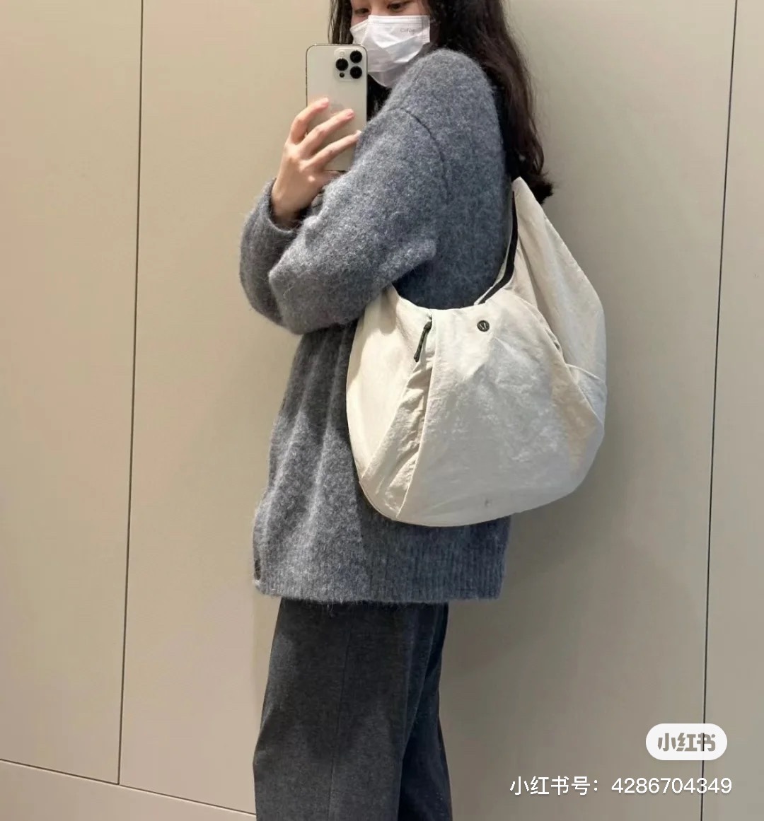 24新款 单肩腋下包 10L牛角包 9