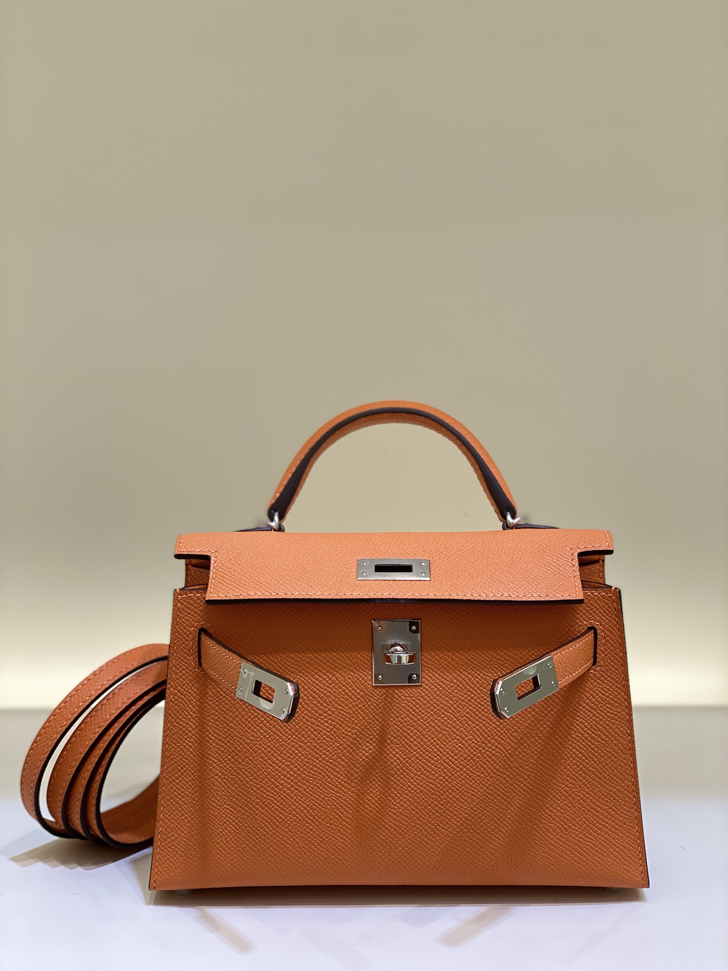 Hermes Kelly Bolsas Sacos de corpo cruzado & Ombro Epsom Mini