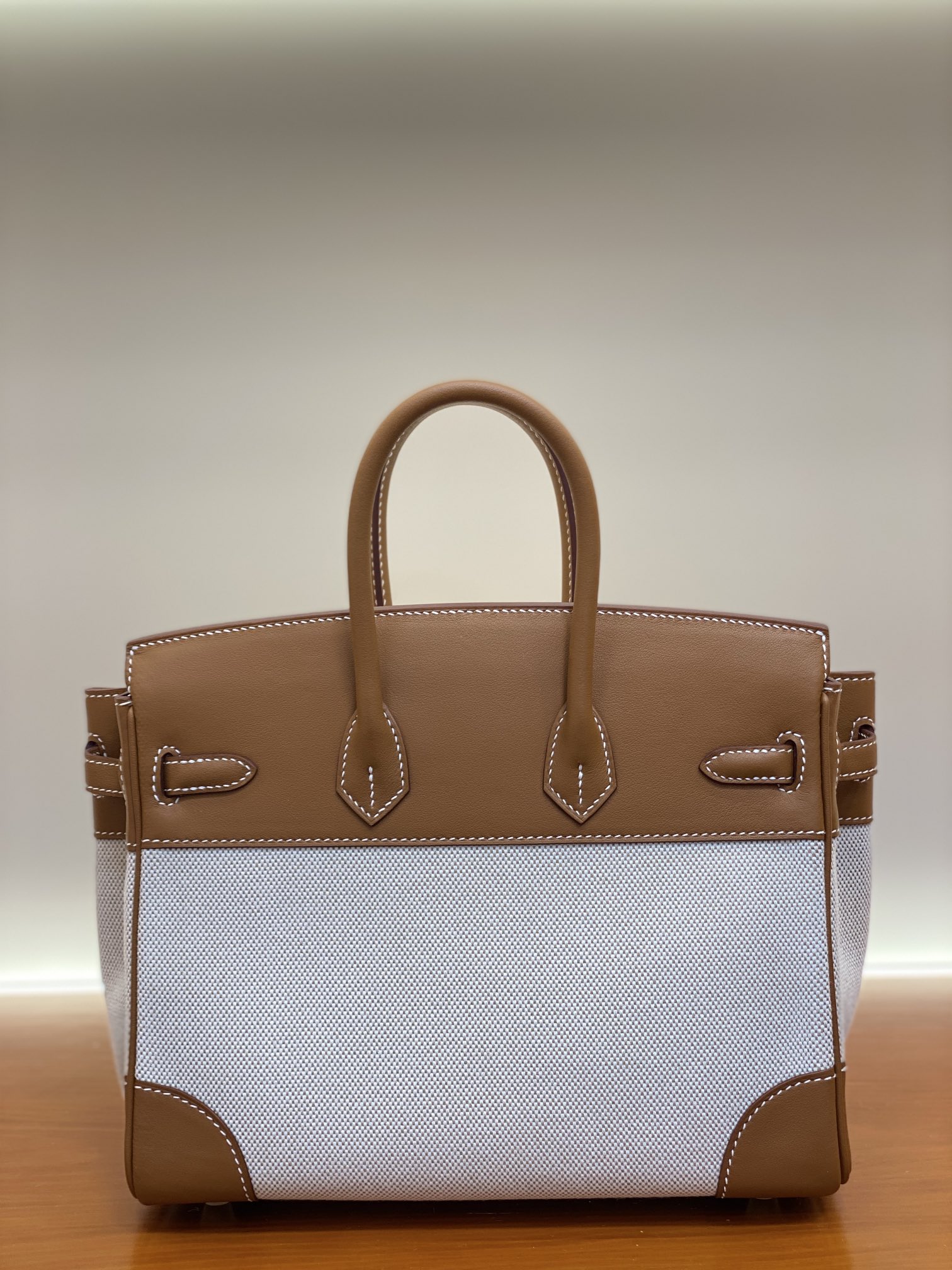 Birkin 25/30cm Pre-Owned Bag, Swift Leather Patchwork, Gold & Silver Hardware 4 i1730254479 3819 10