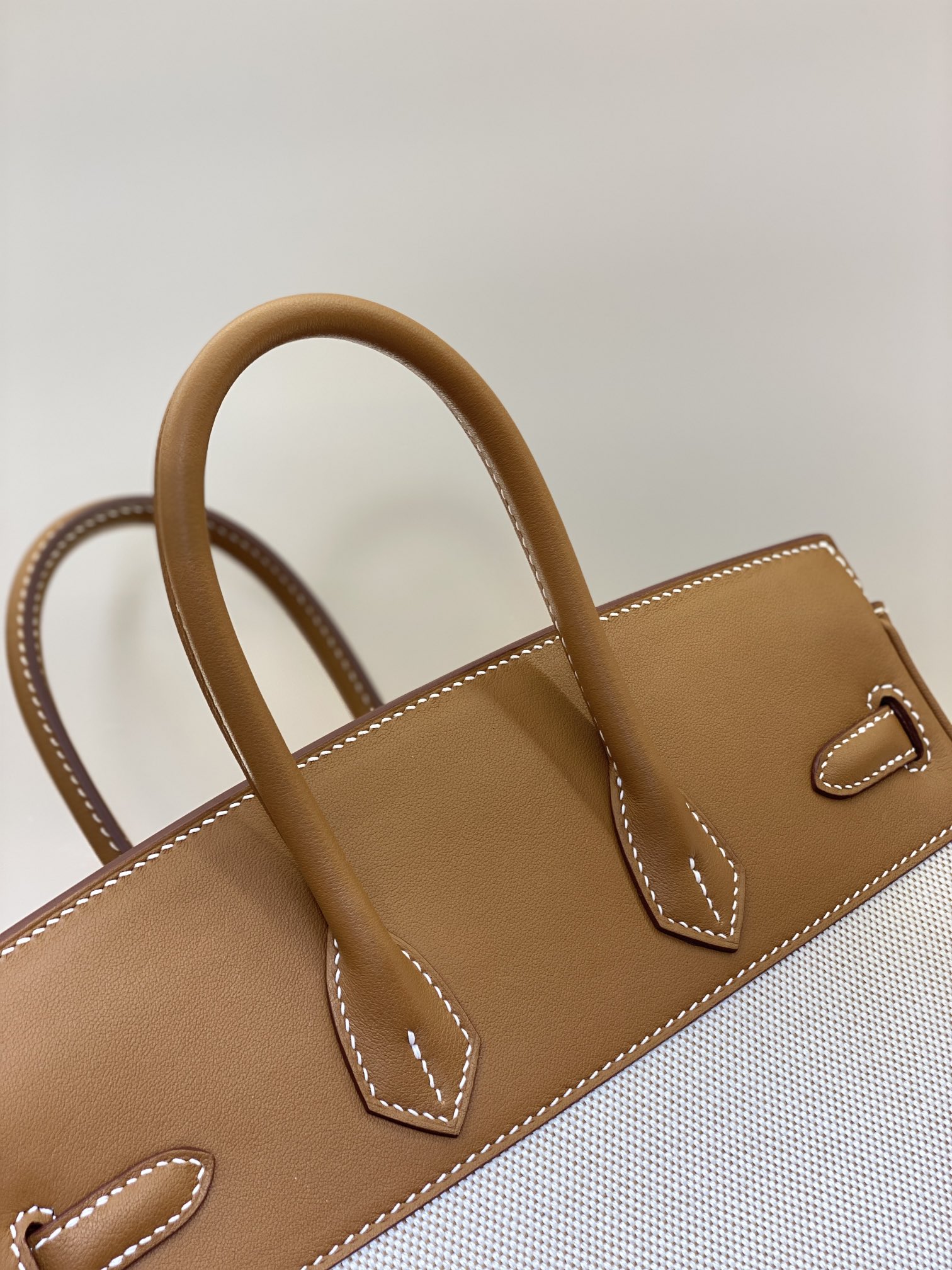 Birkin 25/30cm Pre-Owned Bag, Swift Leather Patchwork, Gold & Silver Hardware 8 i1730254479 4787 11