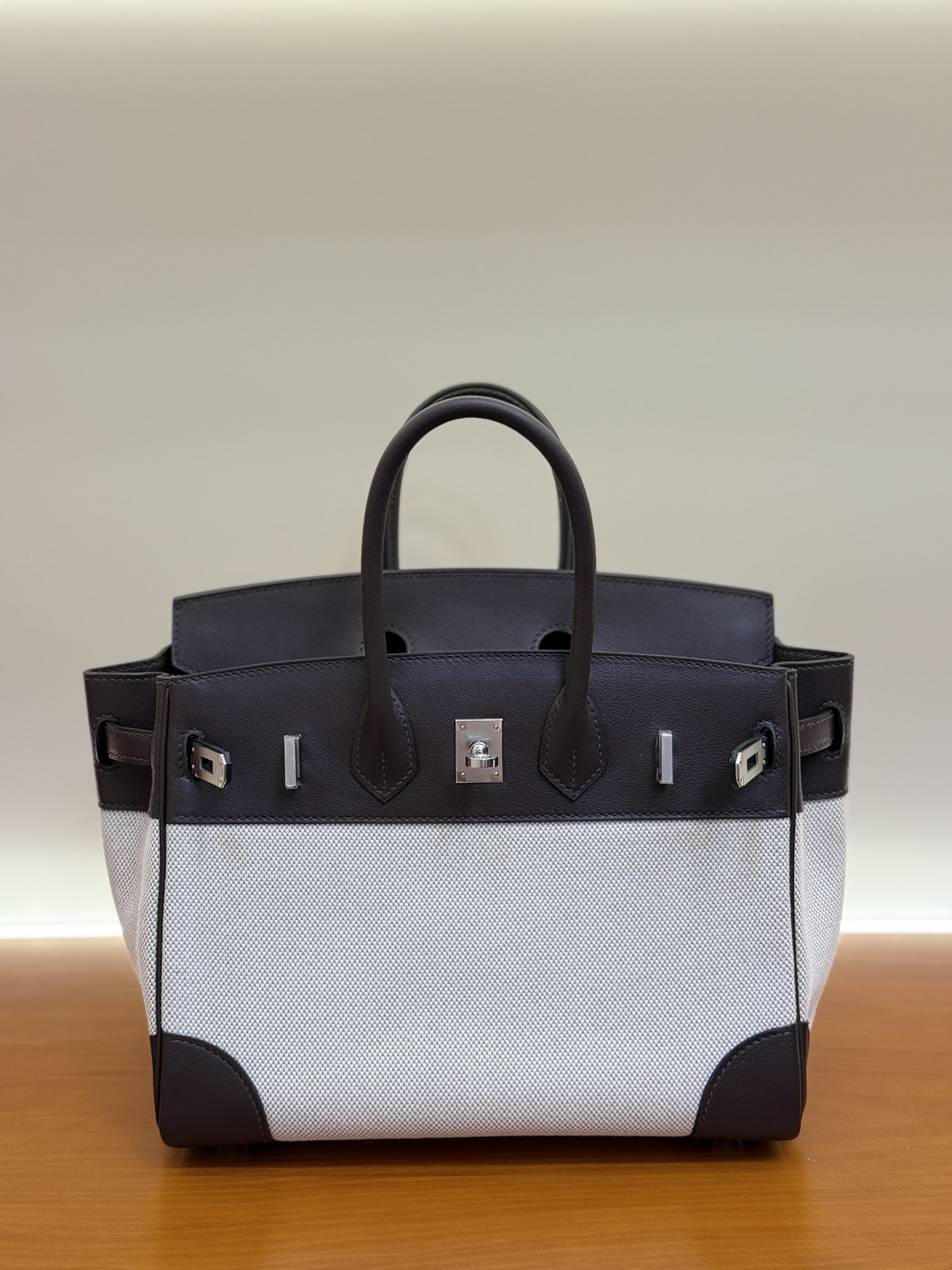 NO:698389,Birkin Swift leather splicing, original canvas, second-hand style, fully hand-stitched, look details, 25cm in stock, Hermes, hermes, stuart weitzman, Hermes,19860909Birkin Swift皮 拼接 原版帆布 中古款 全手工缝制工艺 ｌｏｏｋ细节图 现货25cm,爱马仕,hermes,stuart weitzman,Hermes,,Bag
