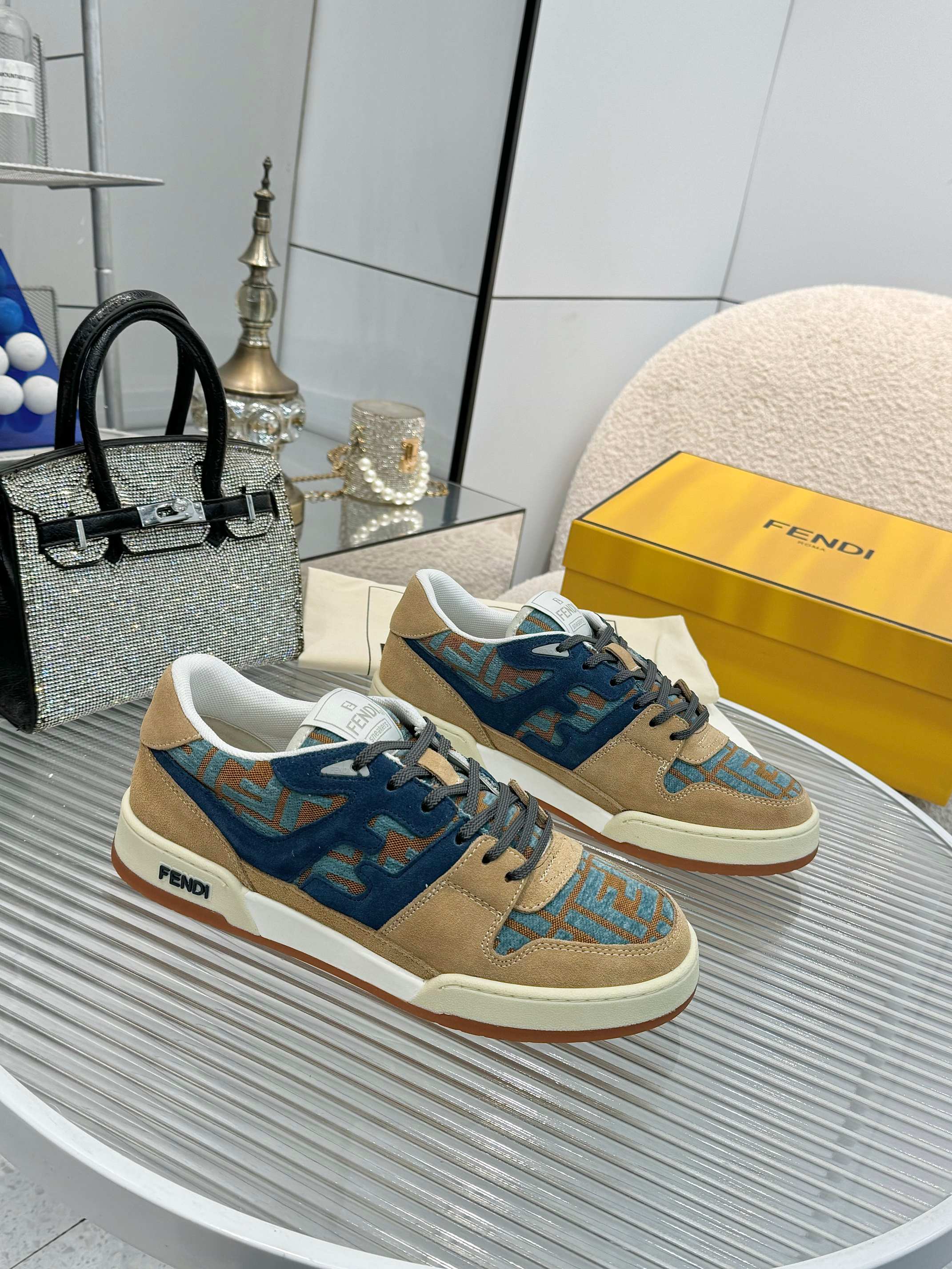 Fendi Match Sneakers: Designer Kim Jones, Retro FF Design, Ultimate Comfort 3 a1741675859748 3550