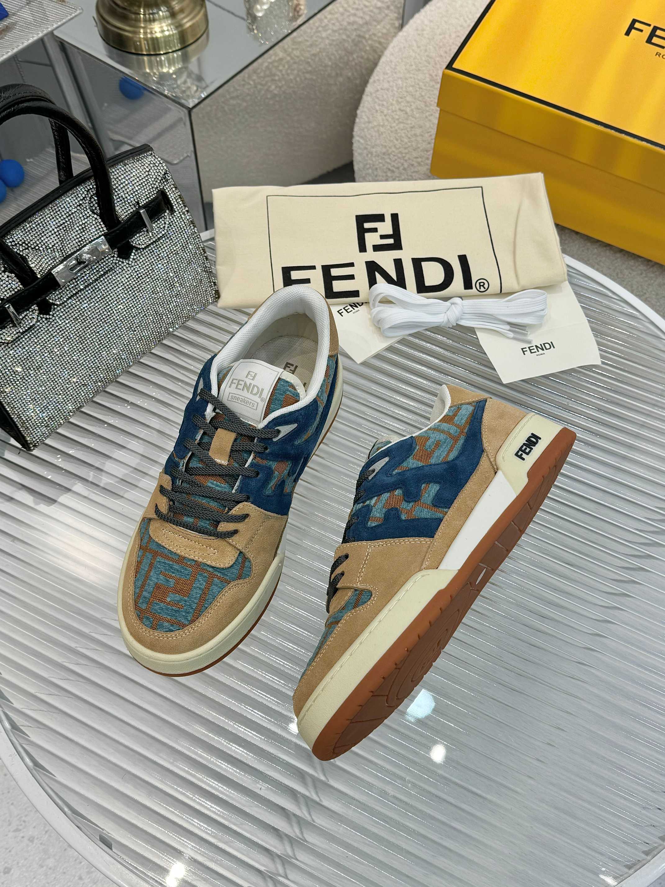 Fendi Match Sneakers: Designer Kim Jones, Retro FF Design, Ultimate Comfort 10 a1741675861218 7838
