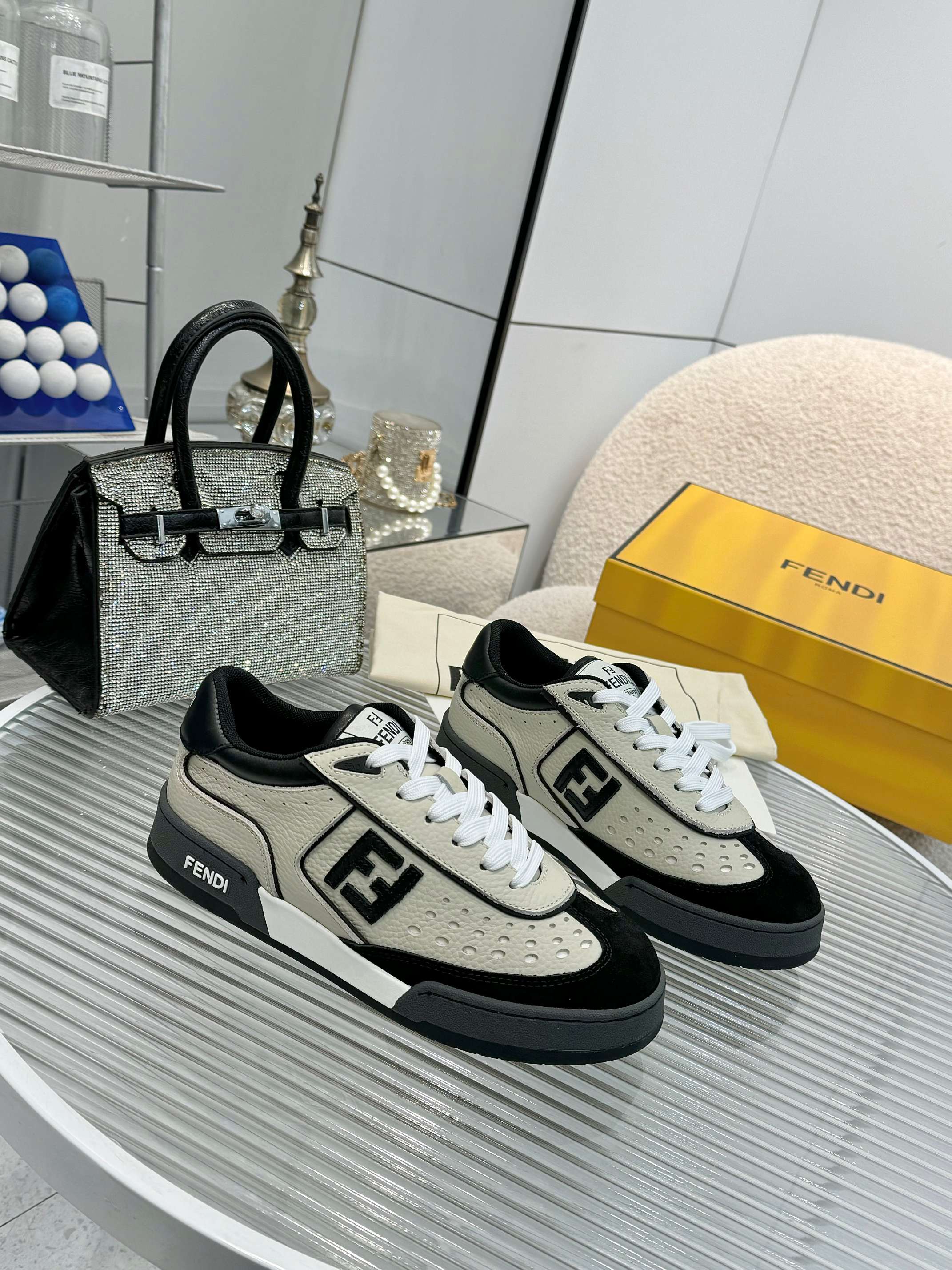 Fendi Match Sneakers: Retro Style, Modern Comfort, and Iconic FF Logo 3 a1741676300517 7002
