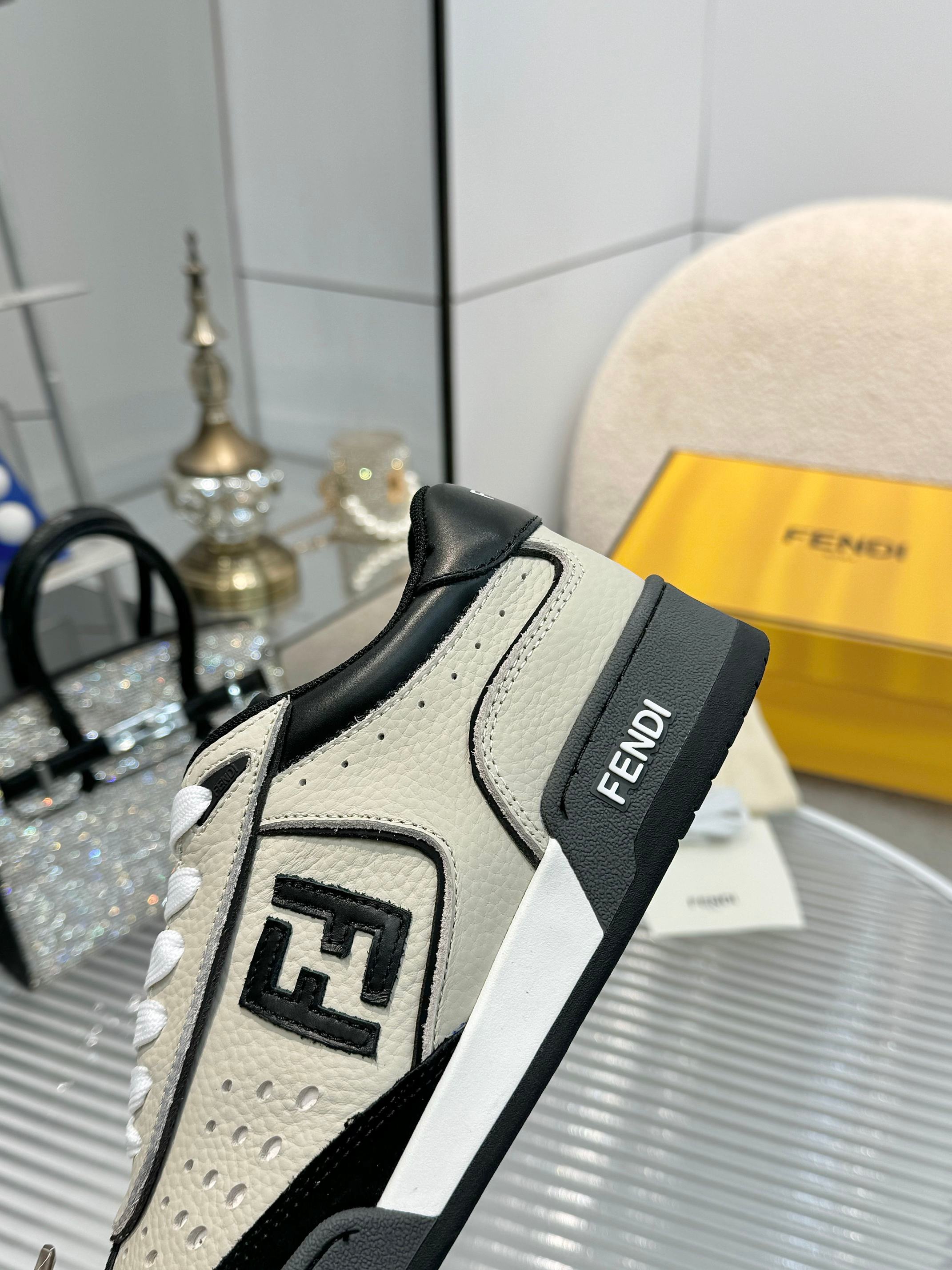 Fendi Match Sneakers: Retro Style, Modern Comfort, and Iconic FF Logo 9 a1741676303424 7401