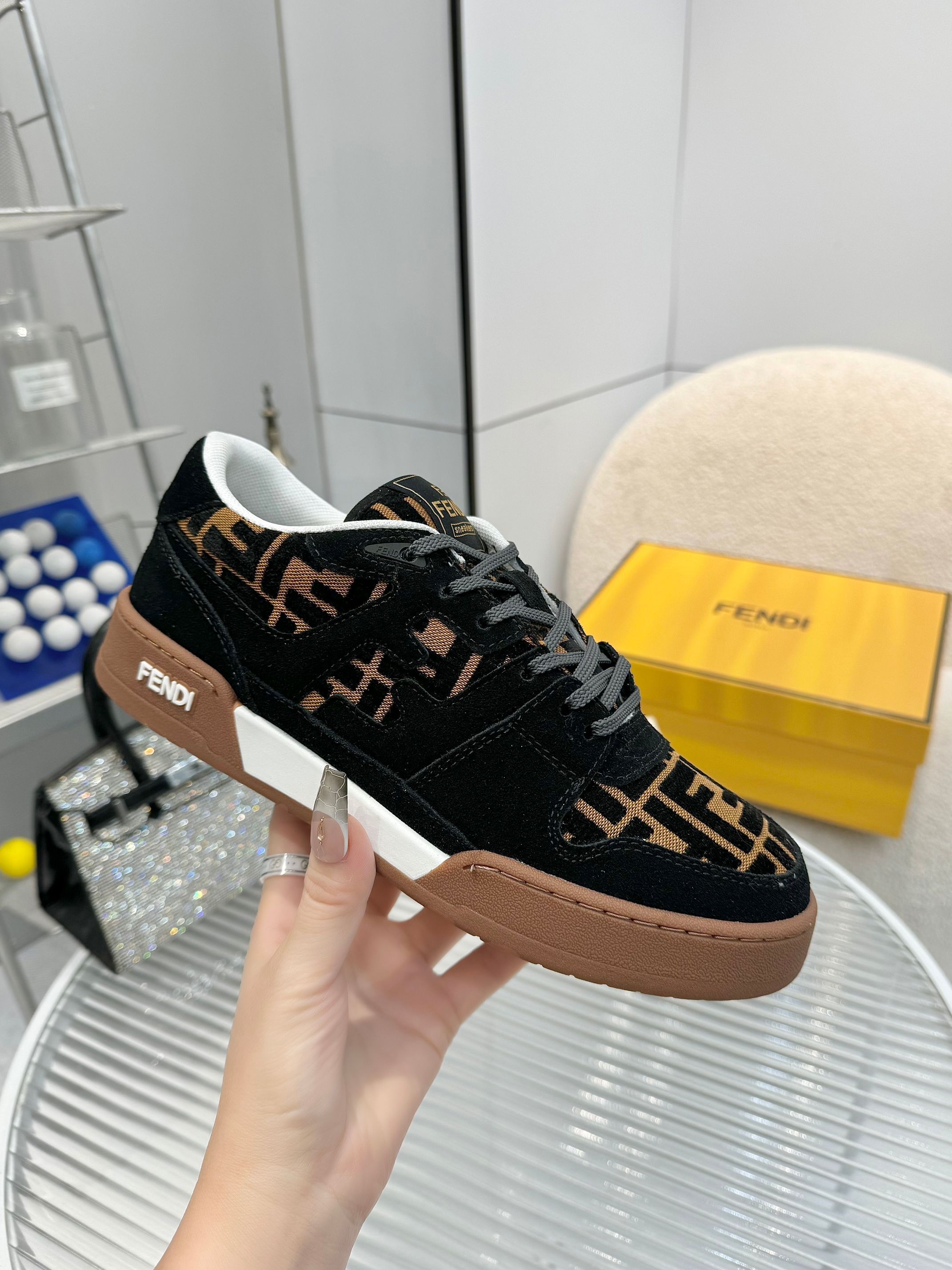 Fendi Match Sneakers: Designer Kim Jones, Comfortable, and Fashion-Forward