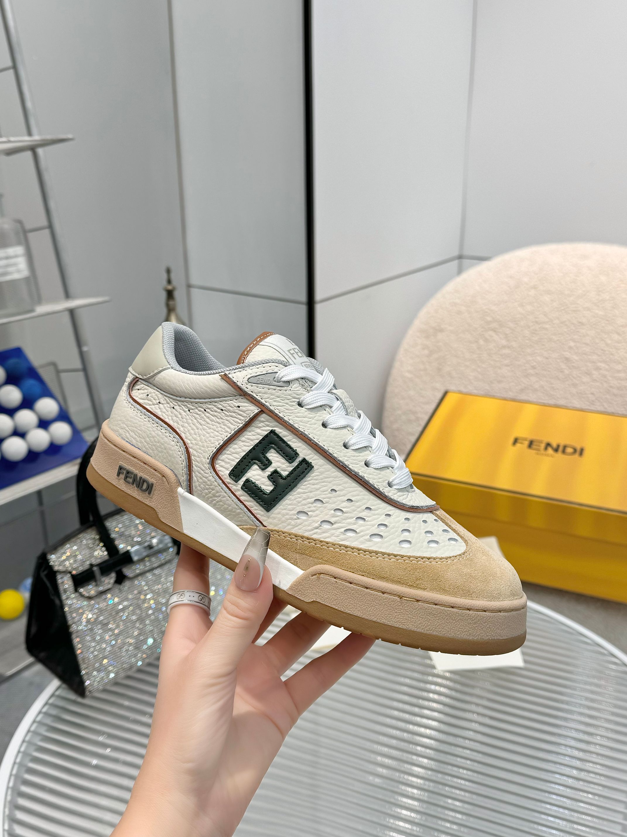 Fendi Match Sneakers: Stylish, Comfortable, and High-Quality Design
