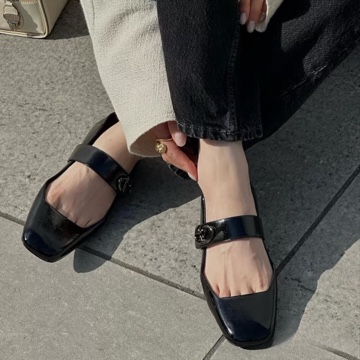 NO:391472,Black versatile, ballet shoes19860909黑色百搭,芭蕾舞鞋,Women's Shoes