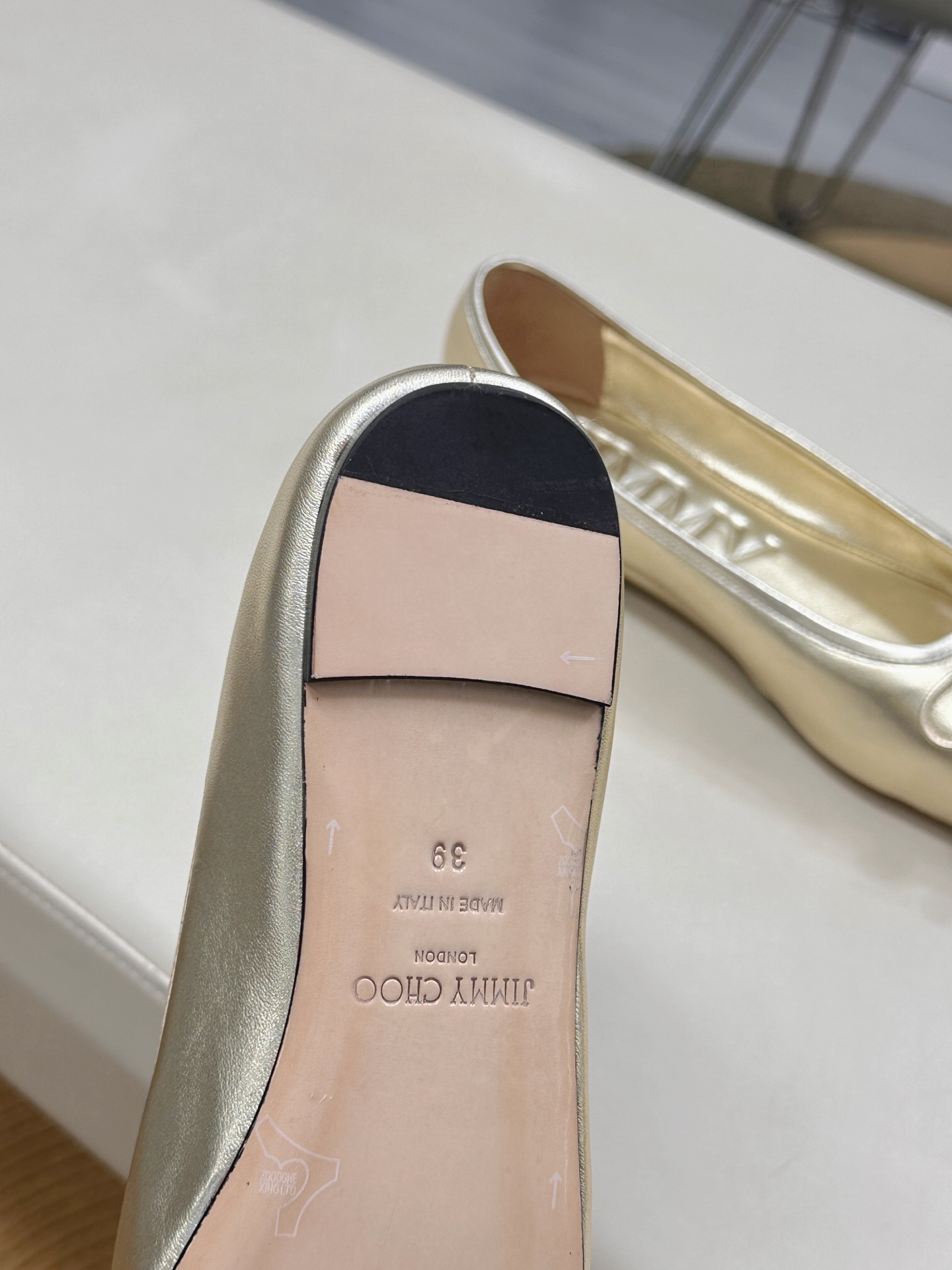 Jimmy Choo ELME FLAT Shoes: Luxury Treasure Collection in Three Colors - 图片 8