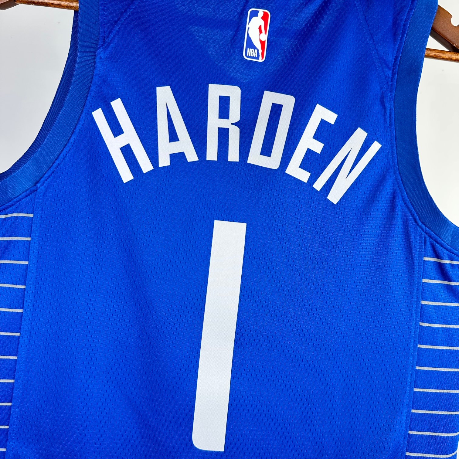 James Harden Express 23rd Season Collection: Embroidered Vests, Classic Blue Color, Various Sizes Available. - 图片 5