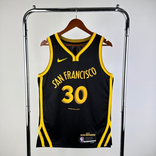 Nike NBA Stephen Curry Golden State Warriors Jersey - Black, Embroidered 1 Nike NBA Stephen Curry Golden State Warriors Jersey - Black, Embroidered