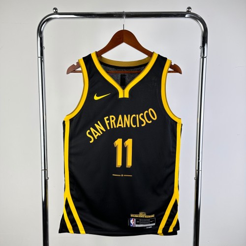 Nike NBA Golden State Warriors Klay Thompson #11 Jersey - Black