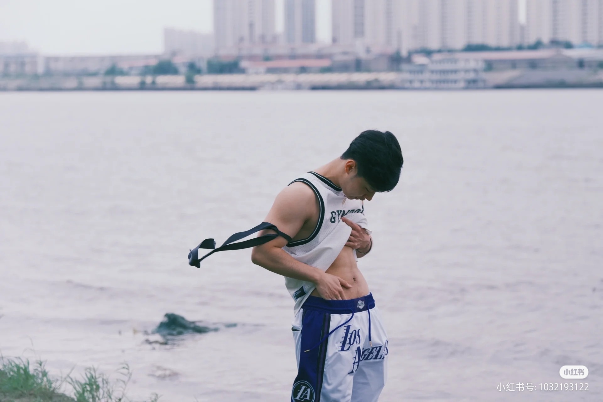 Just Don NBA Los Angeles Lakers Embroidered Basketball Shorts for New Season 22-23 - 图片 6