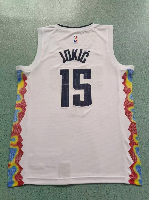 Nike NBA Denver Nuggets Jokic #15 Jersey - Retro Basketball Vest 1 Nike NBA Denver Nuggets Jokic #15 Jersey - Retro Basketball Vest