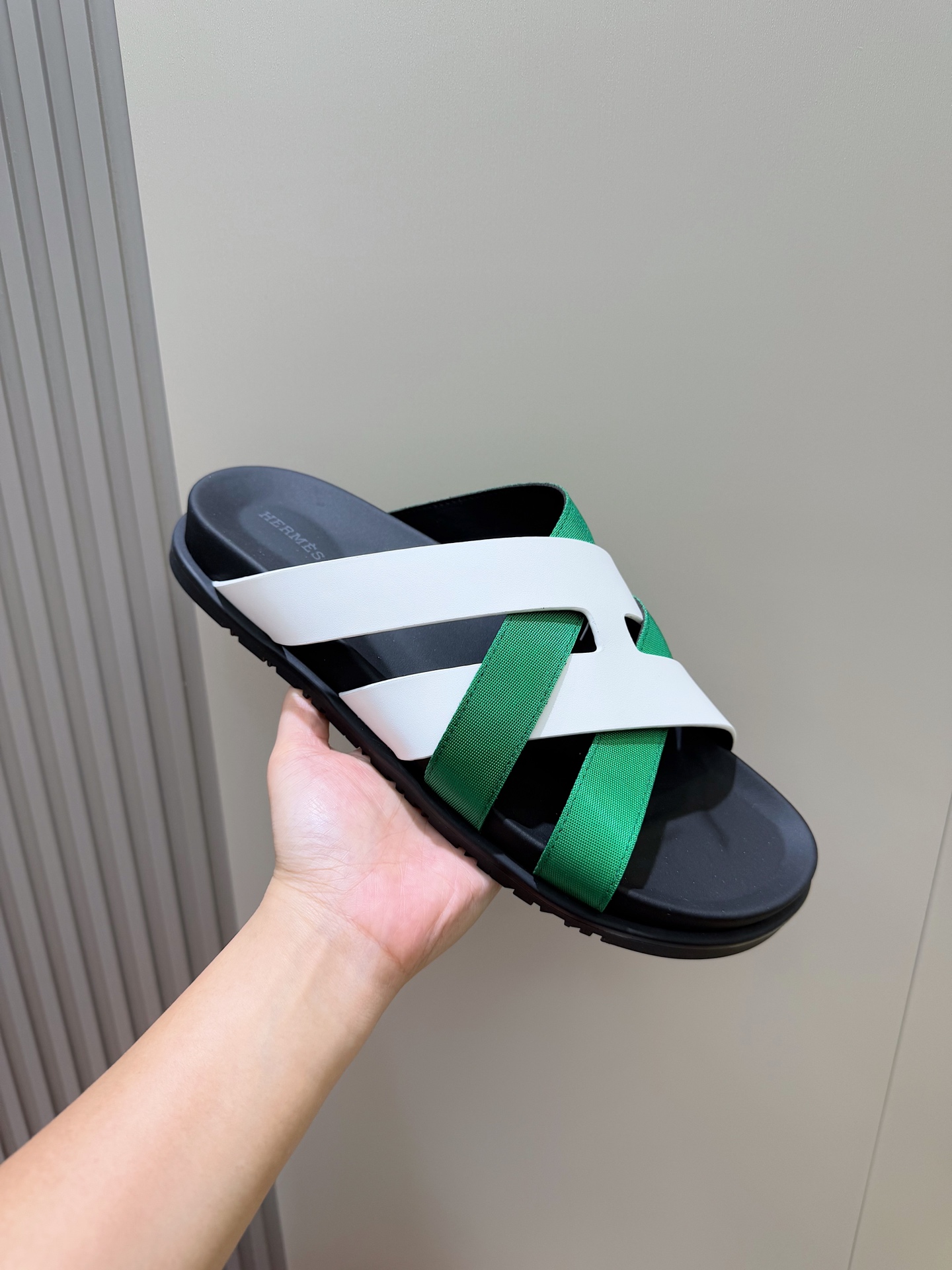 Hermes Kazimir Men's Sandals - Premium Woven Leather Summer Slides 7 i1741007461457 6302 0 5