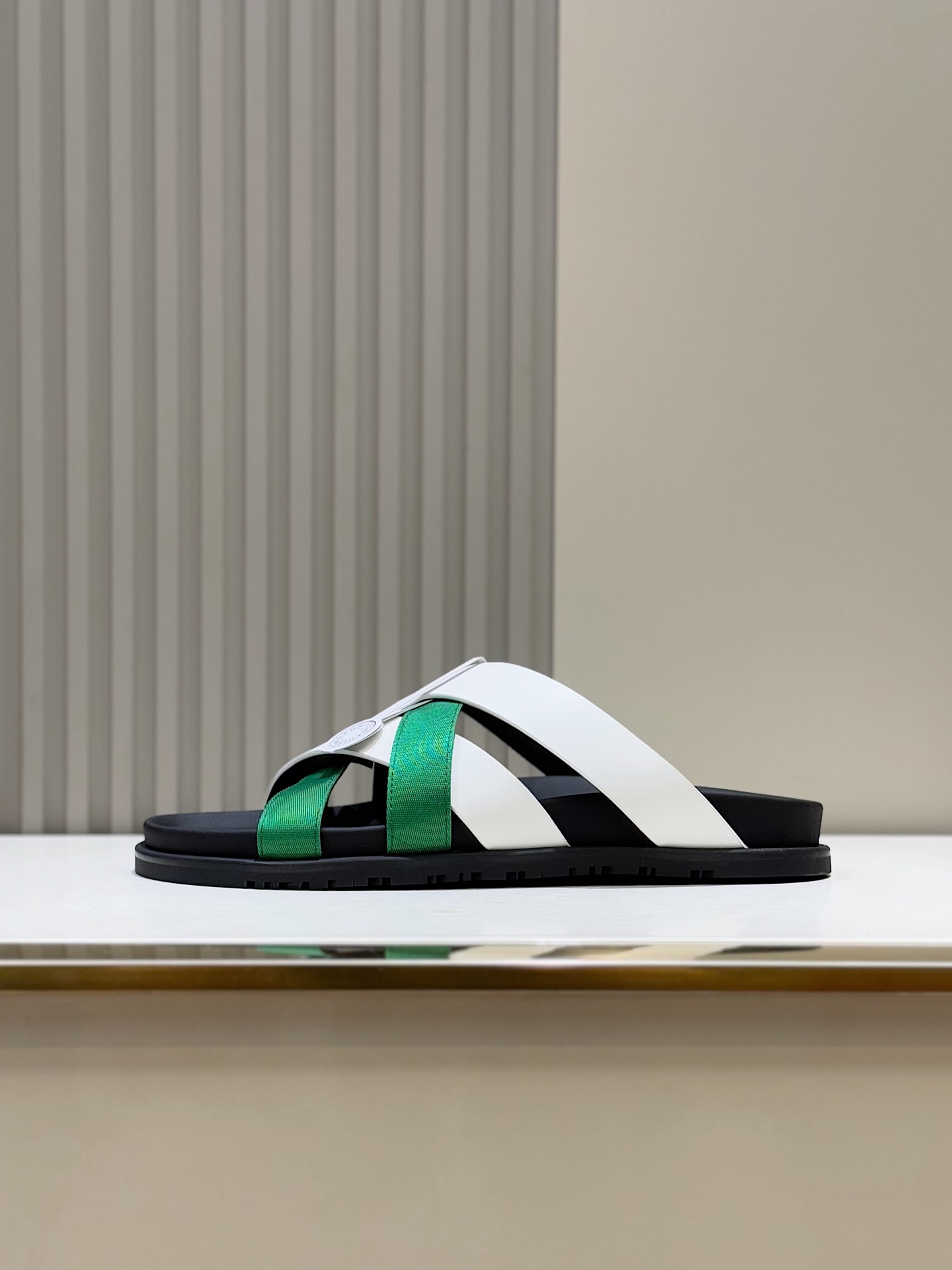 Hermes Kazimir Men's Sandals - Premium Woven Leather Summer Slides 4 i1741007462132 8968 0 1