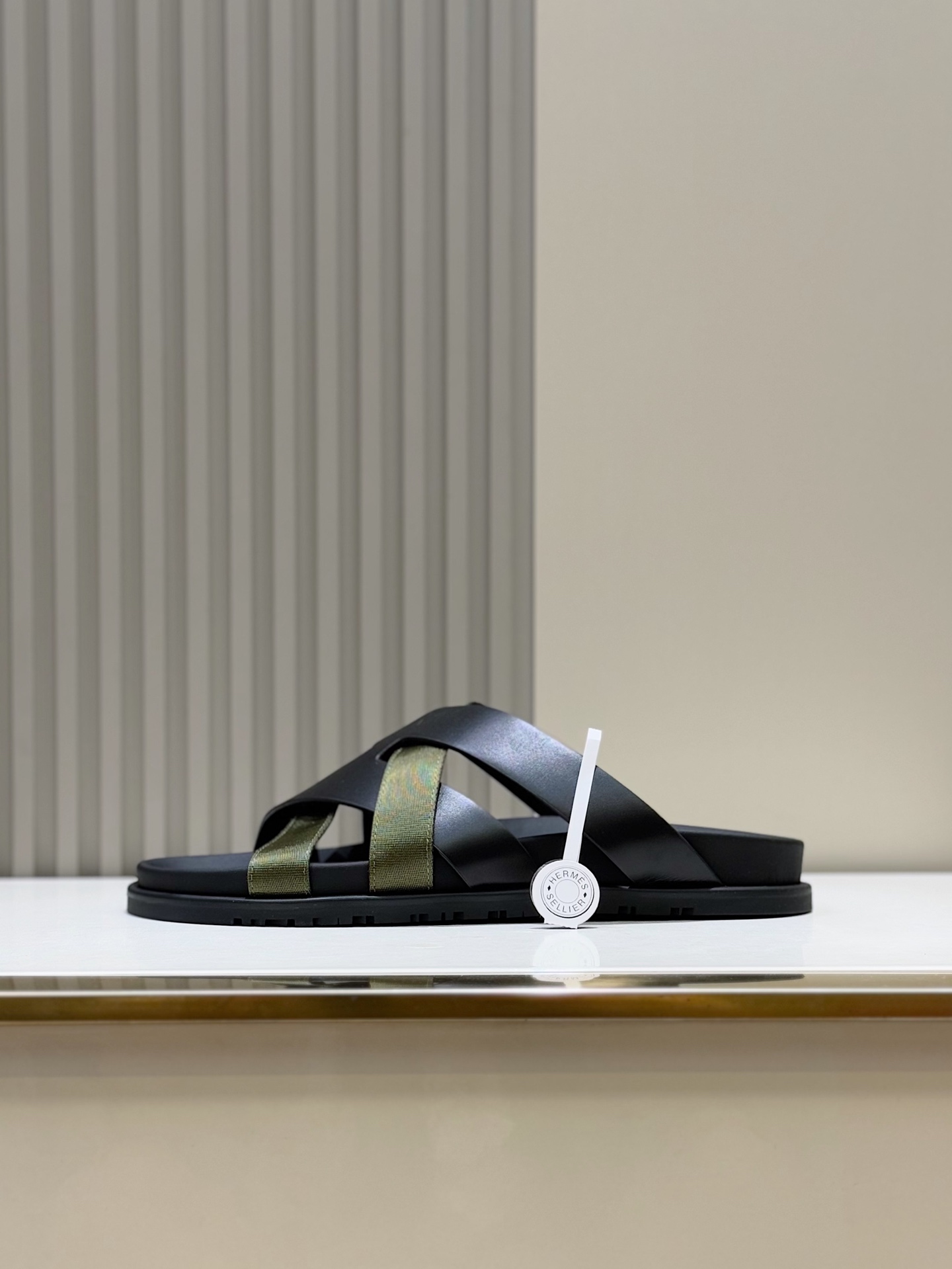 Hermes Men's Kazimir Sandals: Top Quality Leather Slides, Sizes 39-44 4 i1741007558740 7795 0 2