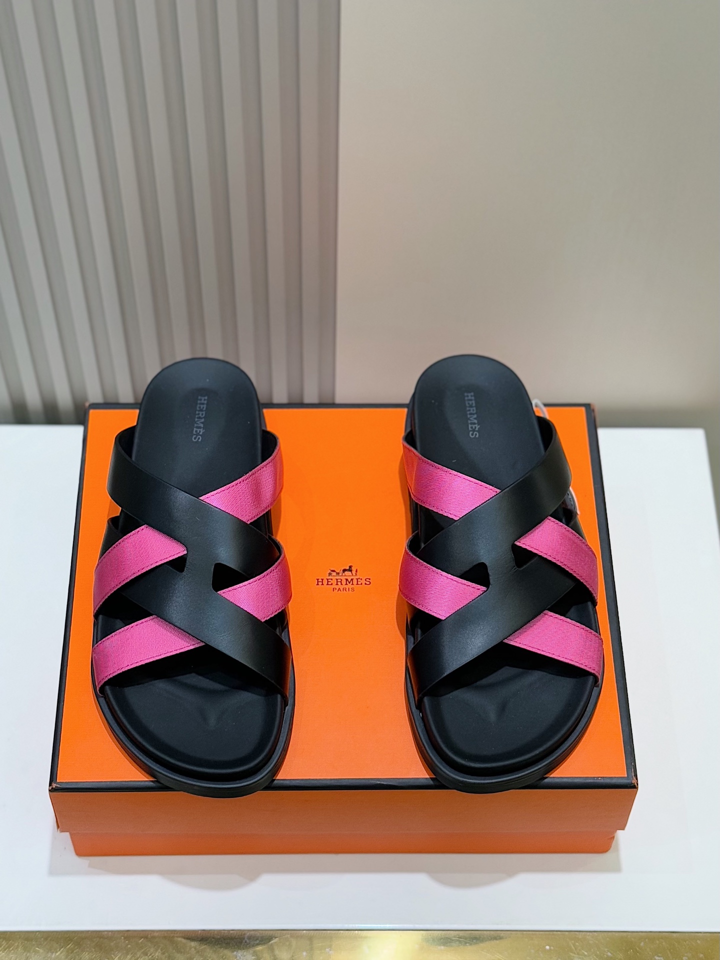 Hermes Men's Kazimir Sandals - Top Quality Woven & Calfskin Slides 3 i1741007587130 1192 0 0