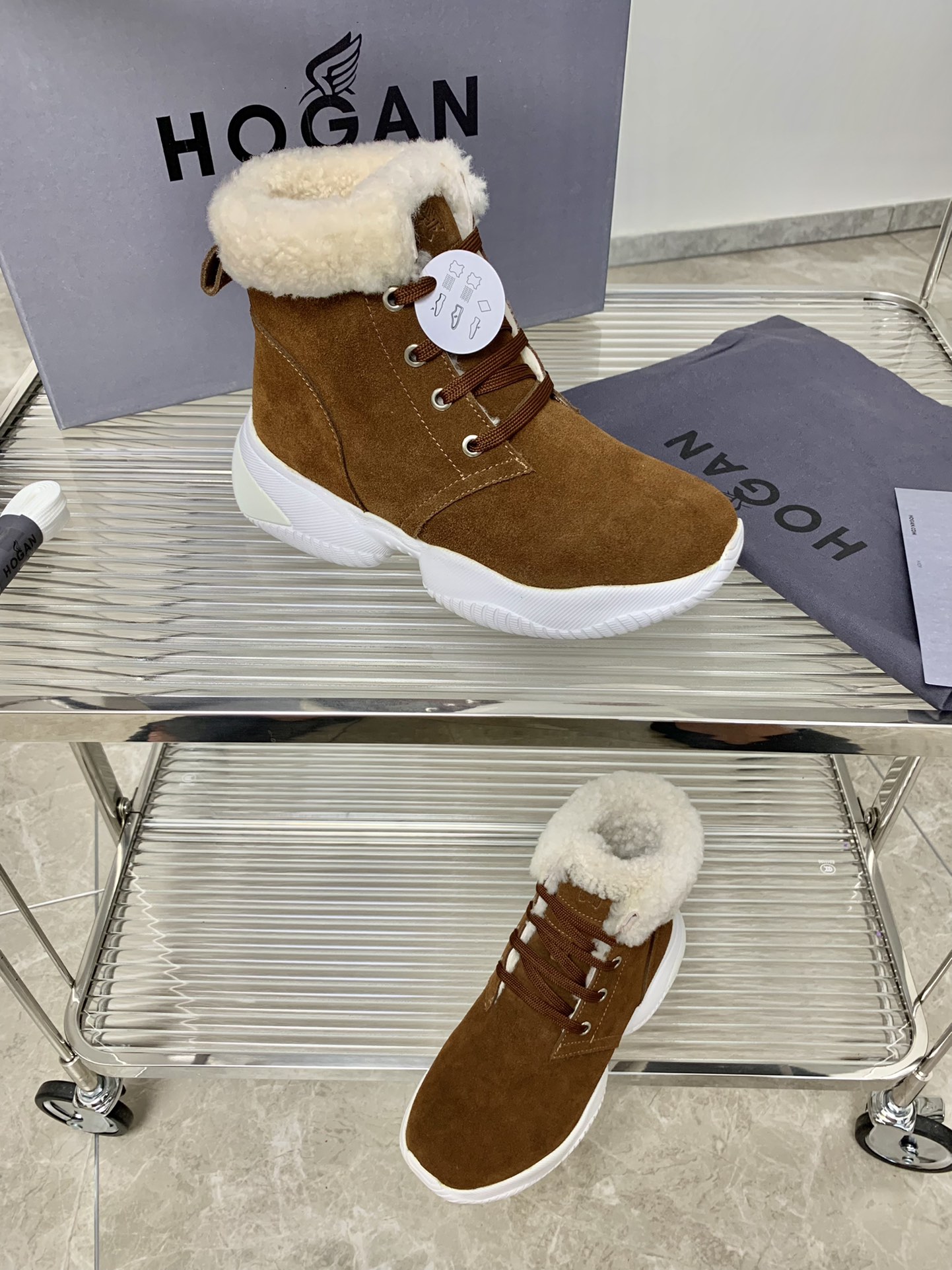 Winter Essential: P850 Hagan Wool Snow Boots for Style and Warmth - 图片 5