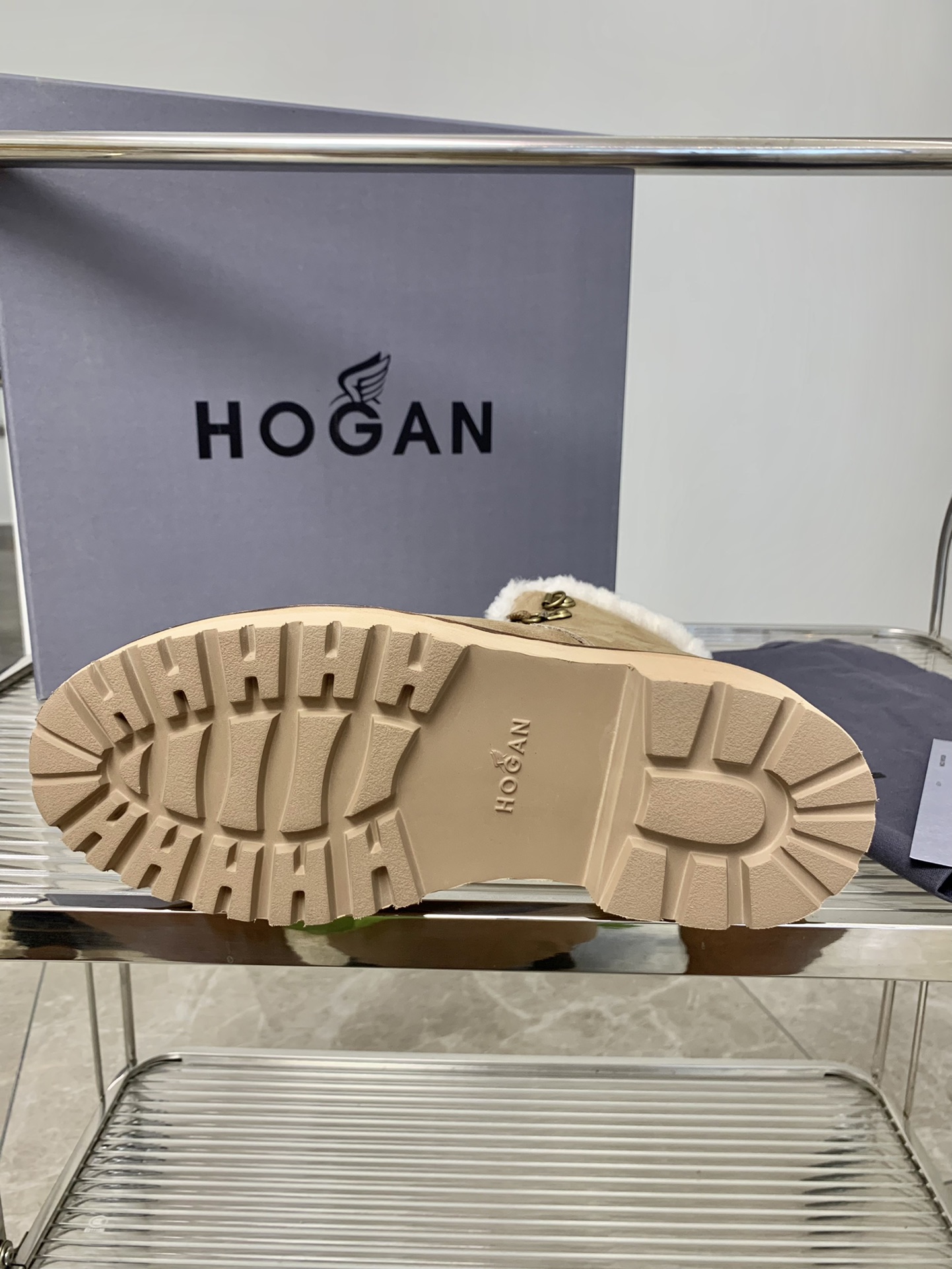 2023 Hogan Snow Boots: Sandskin, Pure Wool, Warmness, 35/40 Codes, 4Cm High - 图片 9