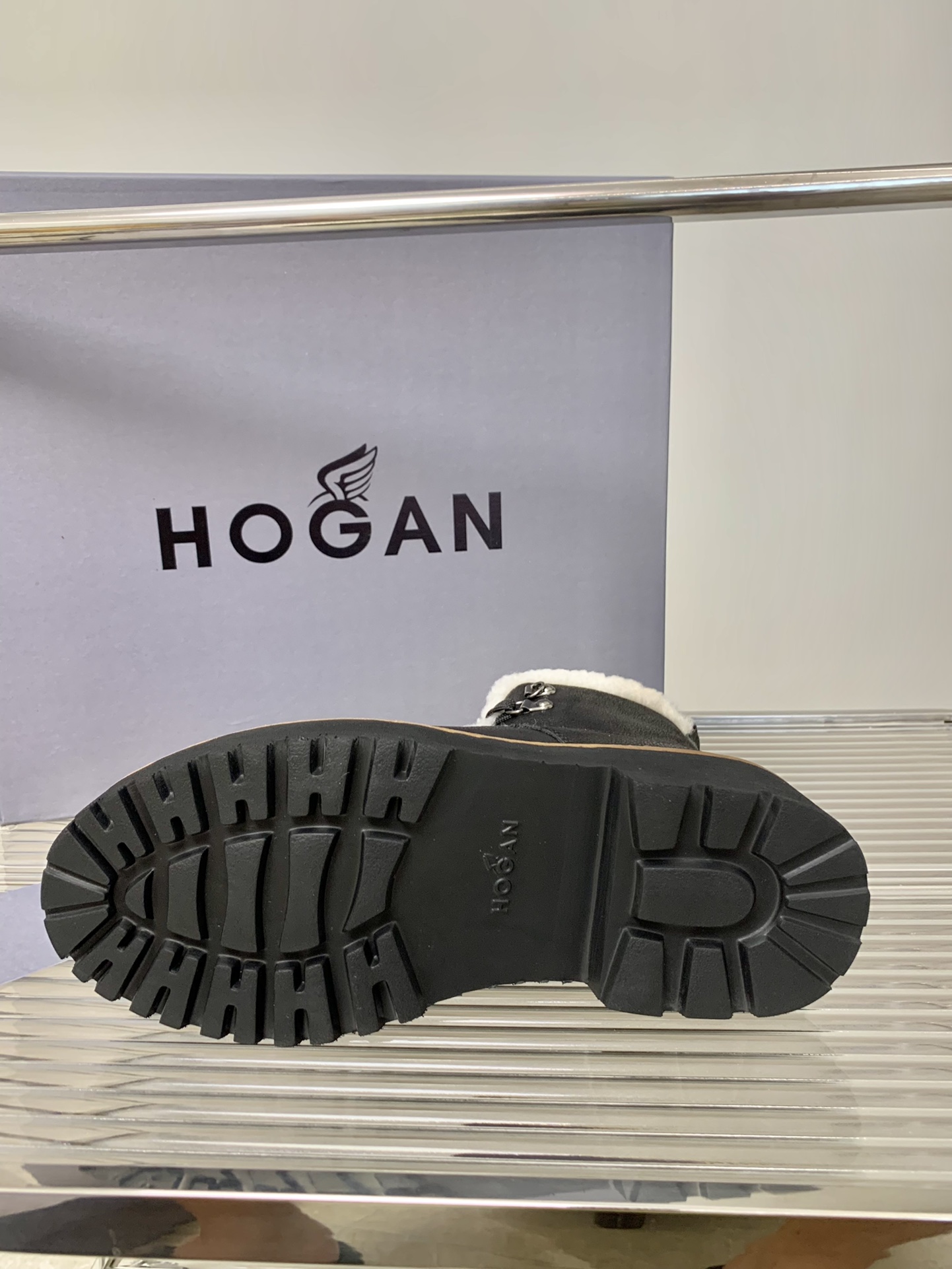 2023 Hogan Snow Boots: Sandskin Wool, Warmth, 35/40 Codes, 4Cm Height - 图片 6