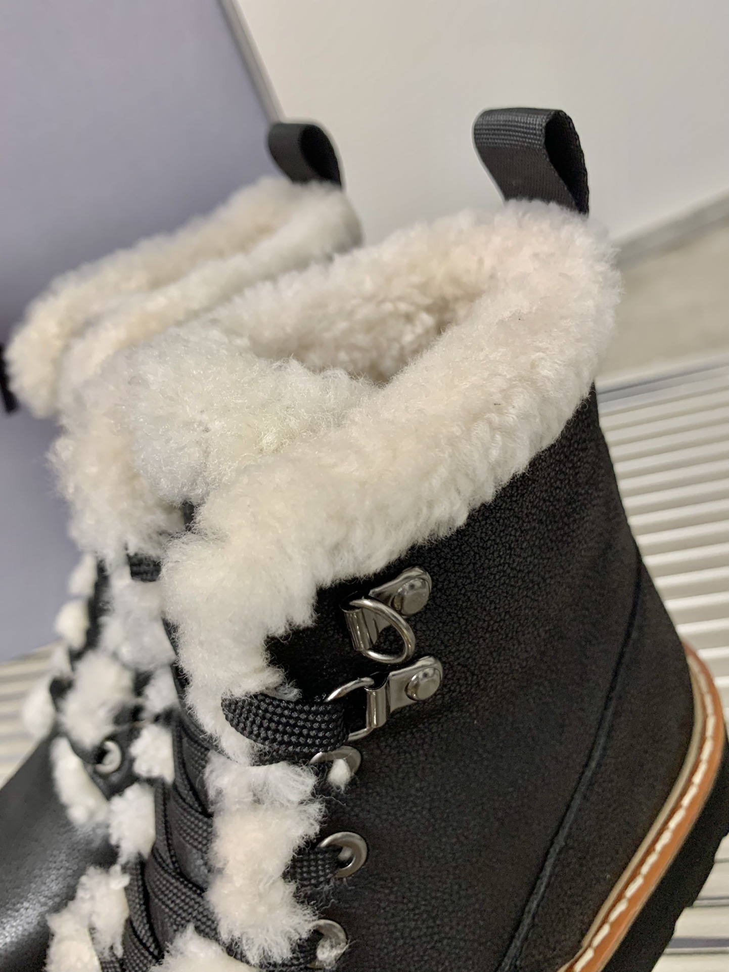 2023 Hogan Snow Boots: Sandskin Wool, Warmth, 35/40 Codes, 4Cm Height - 图片 8