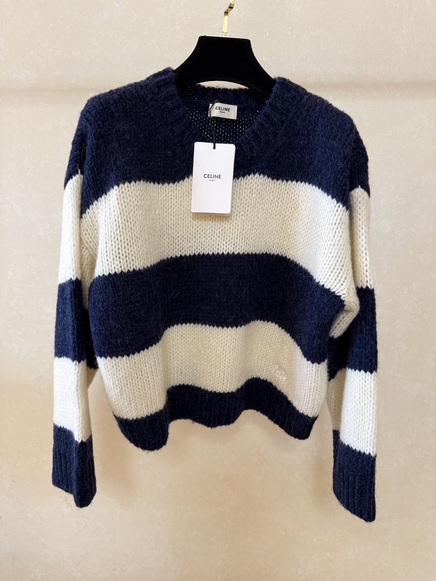 Celine Clothing Sweatshirts Top Fake Designer
 Knitting Wool